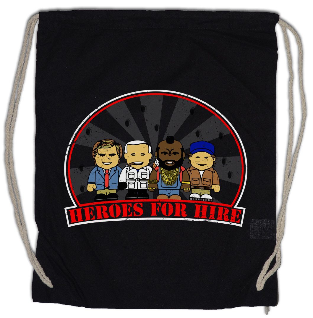 Turnbeutel Heroes For Hire Turnbeutel The Team Hannibal Cartoon Toon A BA Mr. T