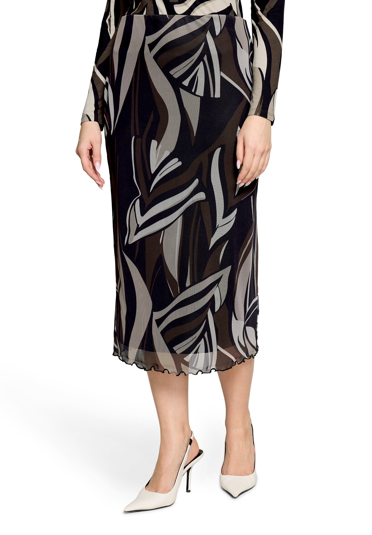Betty Barclay Midirock Damen mit Gummizug