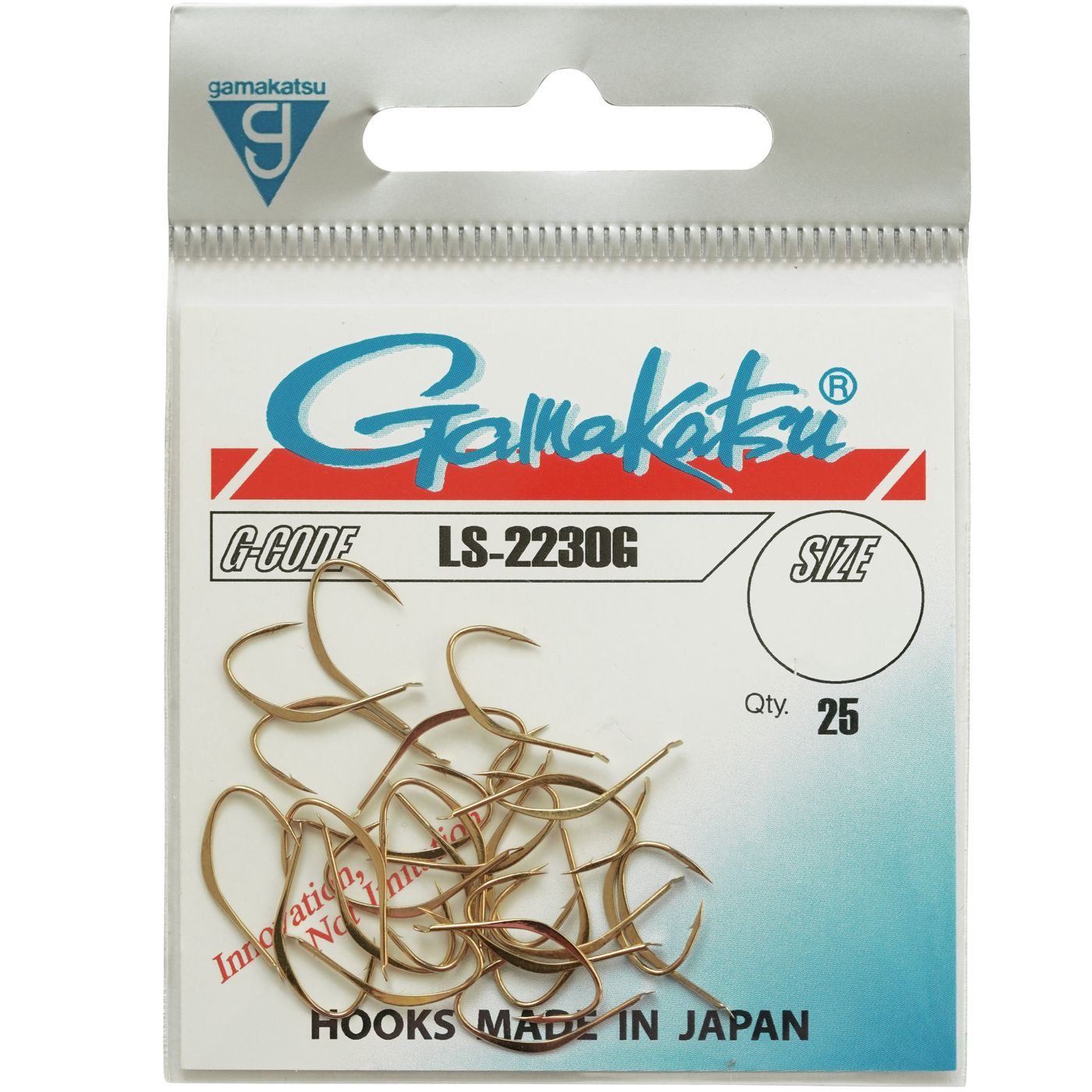 Stipphaken Gamakatsu LS-2230G Hooks Goldfarben - 25 Einzelhaken