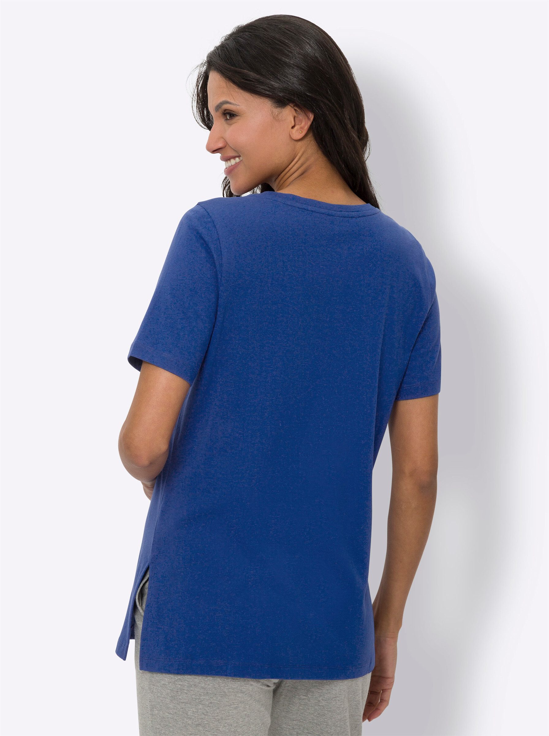 Sieh an! Trainingsshirt Longshirt günstig online kaufen