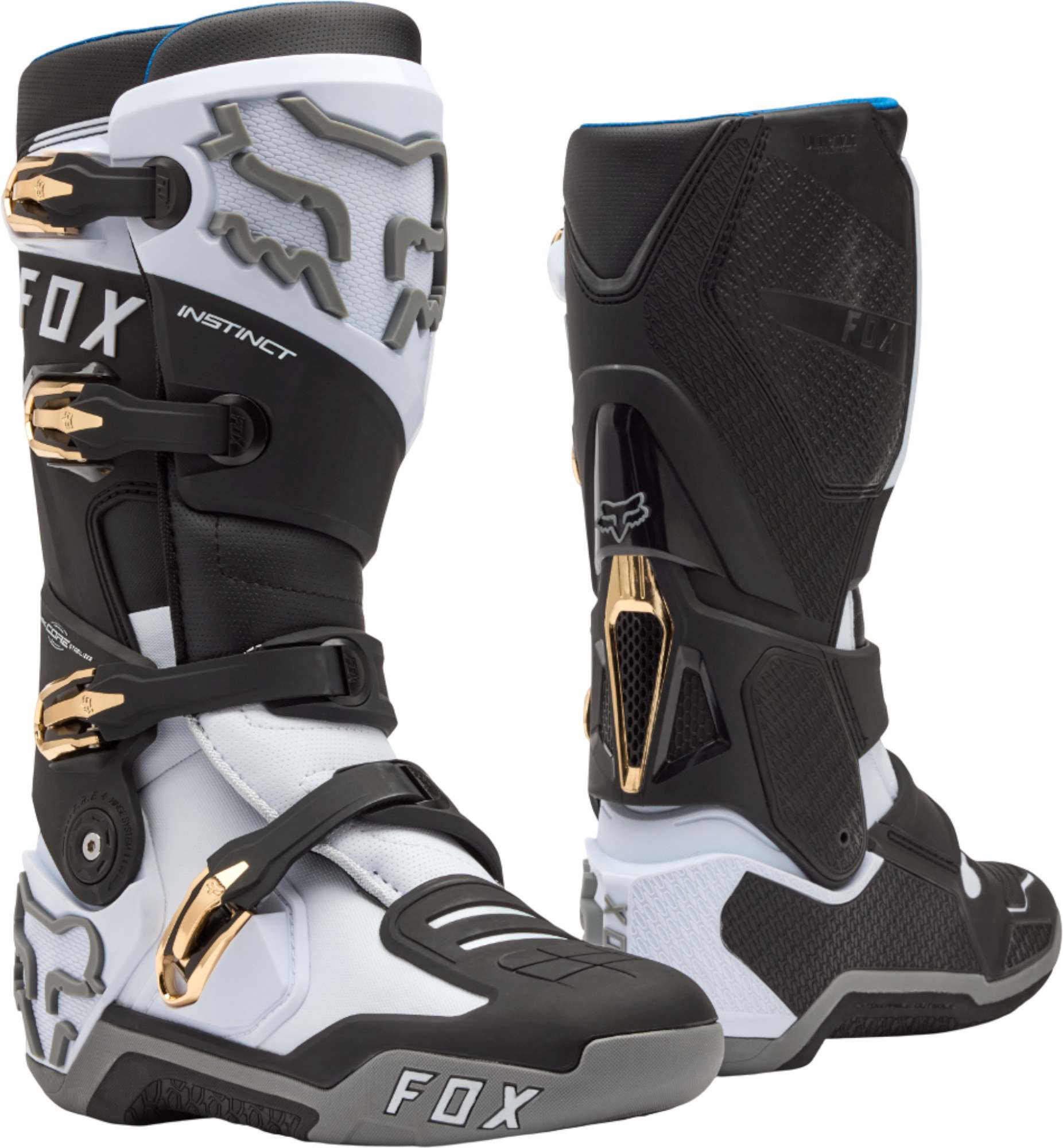 Fox Racing Instinct Motocross Чоботи Motorradstiefel Atmungsaktiv abriebfest