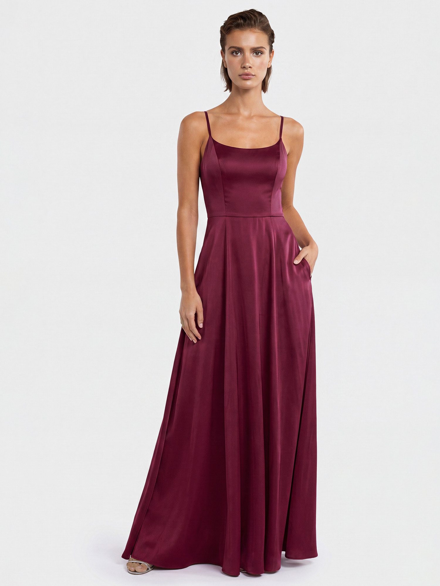 Apart Abendkleid mit Schnürung