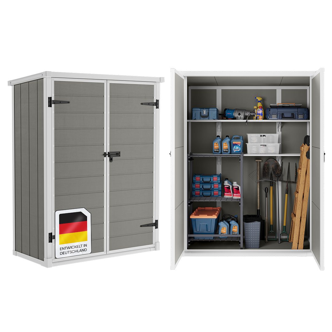 STEELSØN Gerätehaus Novara, BxT: 134x68.5 cm, günstig online kaufen
