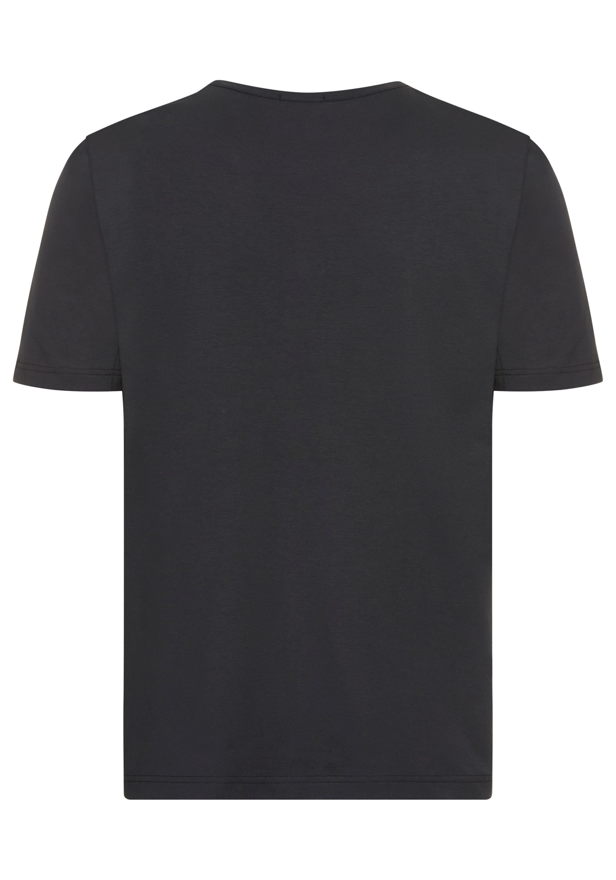 BOSS GREEN T-Shirt Tee PKT Glamping mit Materialmix günstig online kaufen