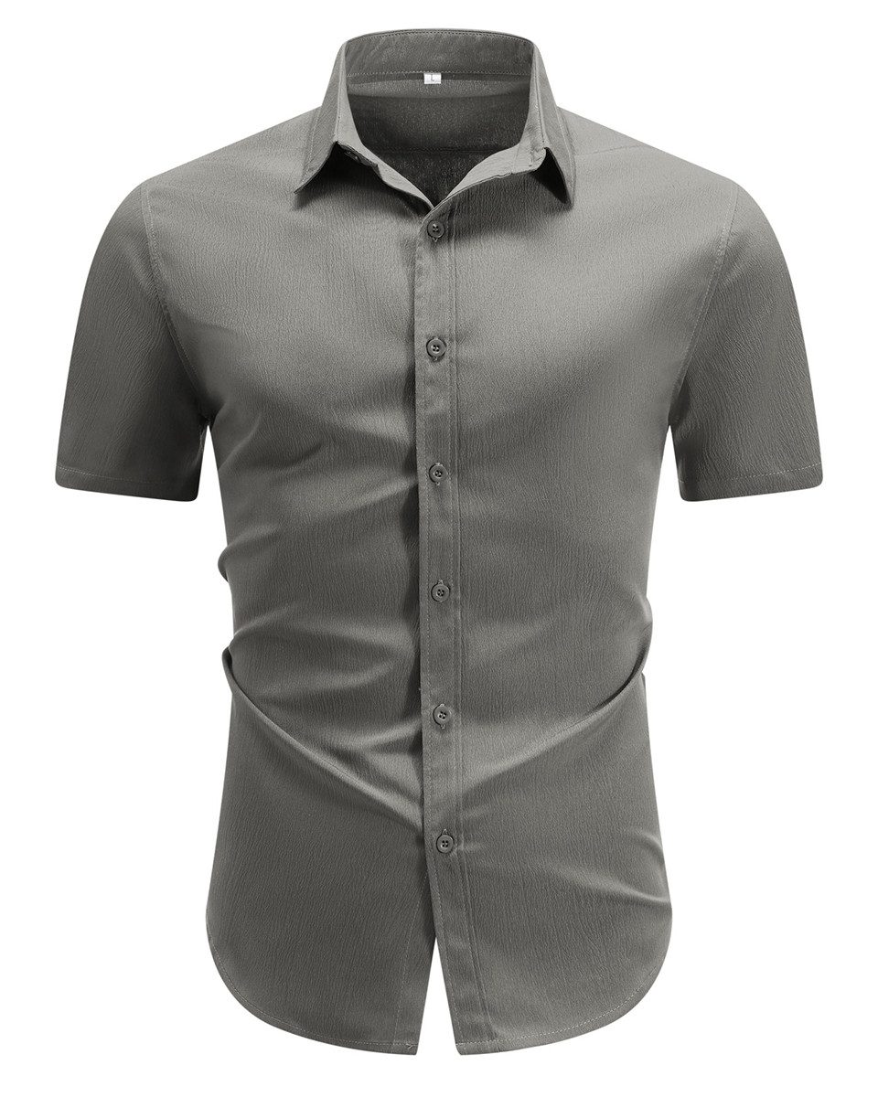 Allthemen Kurzarmhemd im Regular Fit leicht günstig online kaufen