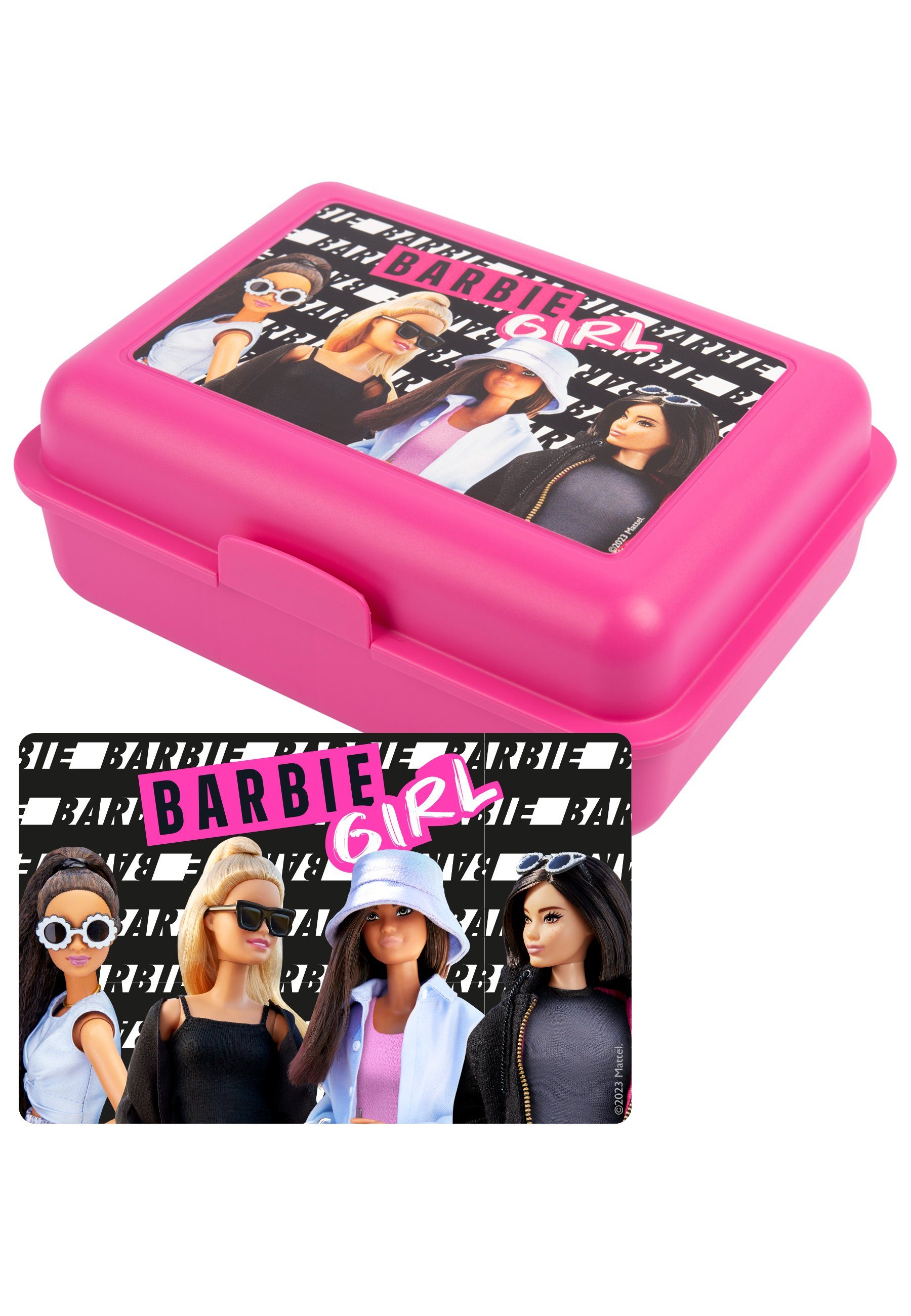 United Labels® Lunchbox Barbie, Kunststoff (PP)