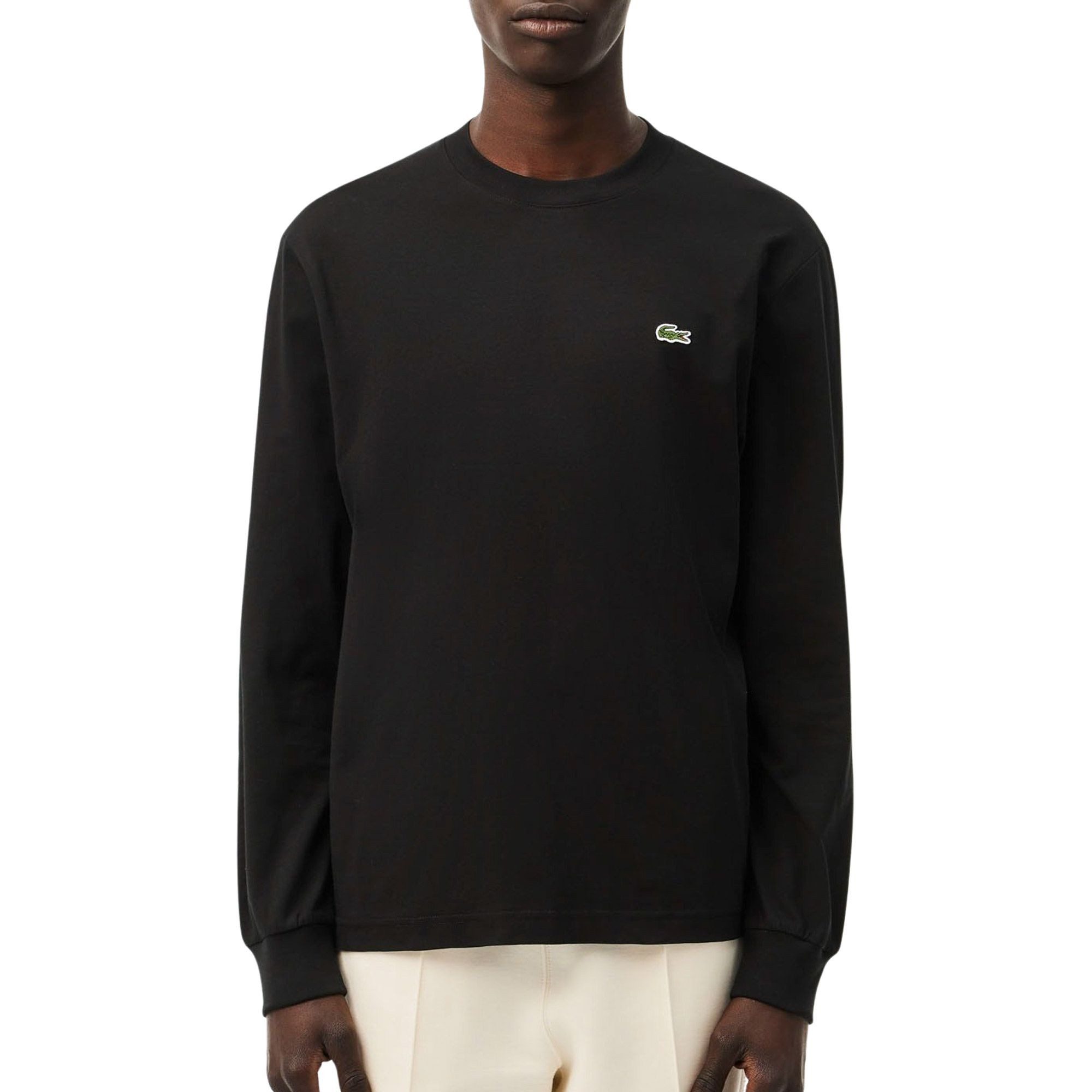 Lacoste Funktionsshirt Herren Cotton Longsleeve Shirt günstig online kaufen