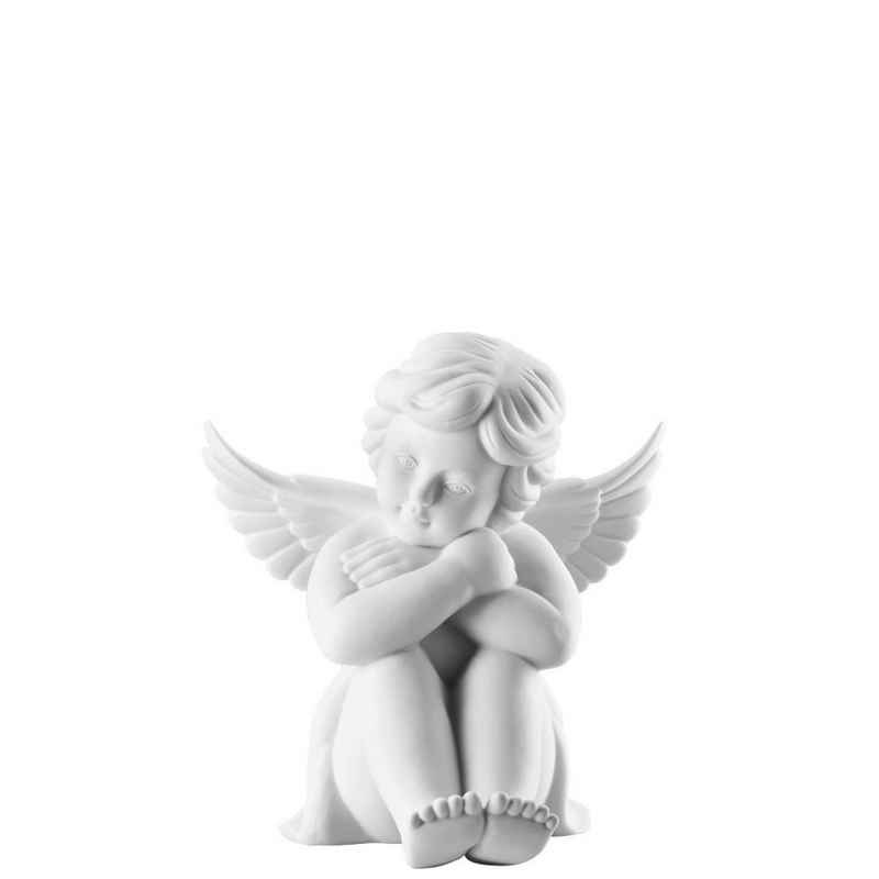 Rosenthal Engelfigur Engel groß Weiß matt Engel sitzend 14 cm (1 St)