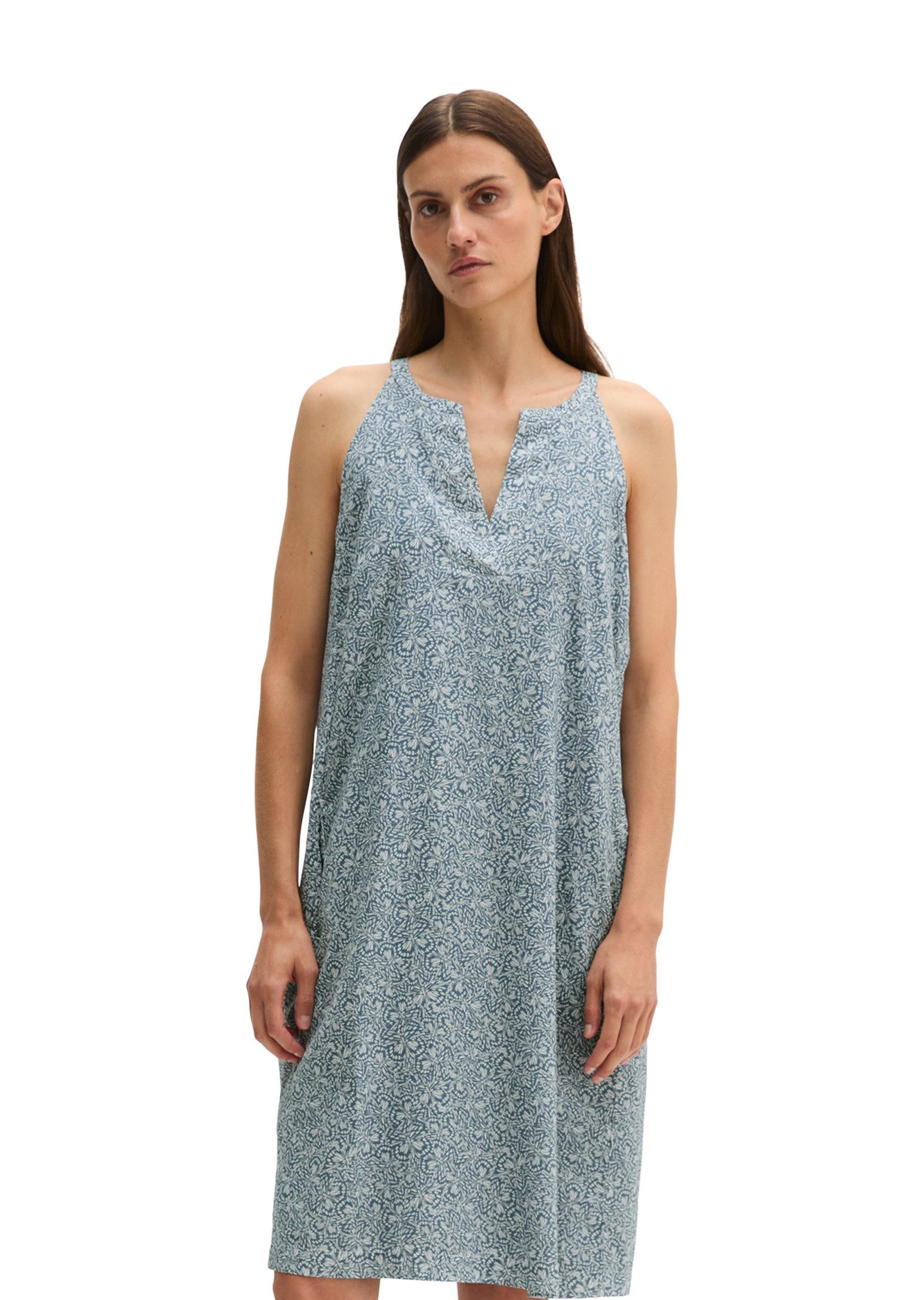 Marc O'Polo Minikleid aus bedrucktem Baumwoll-Voile