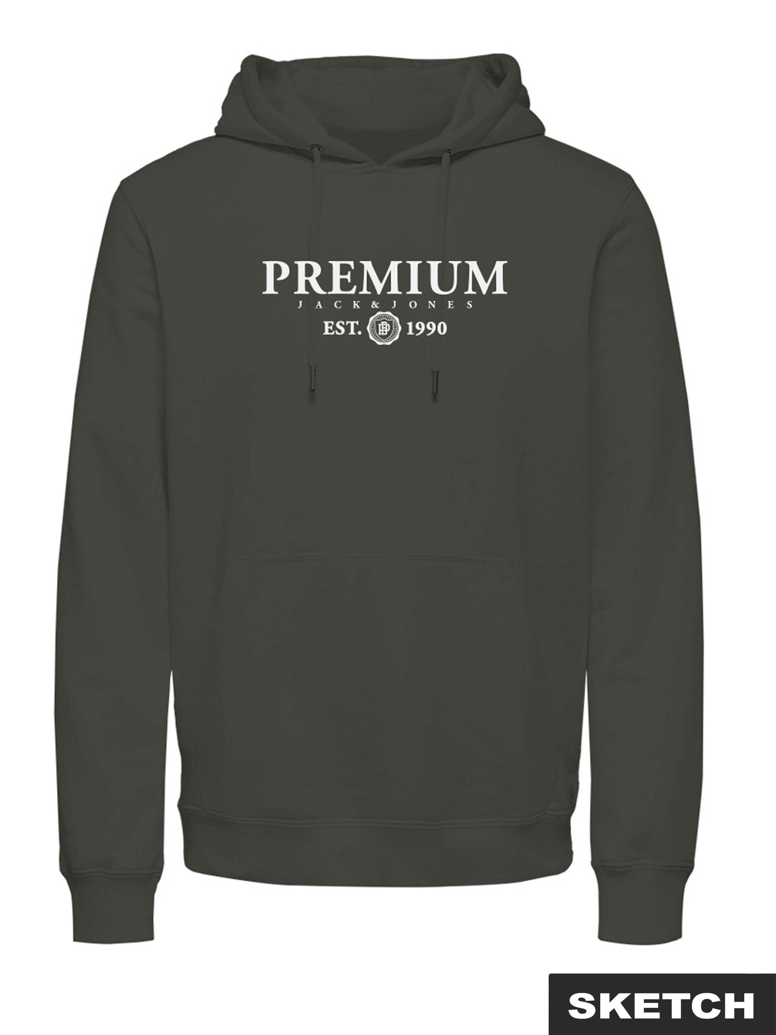 Jack & Jones Kapuzensweatshirt JPRBLACHARLES SWEAT HOOD FST
