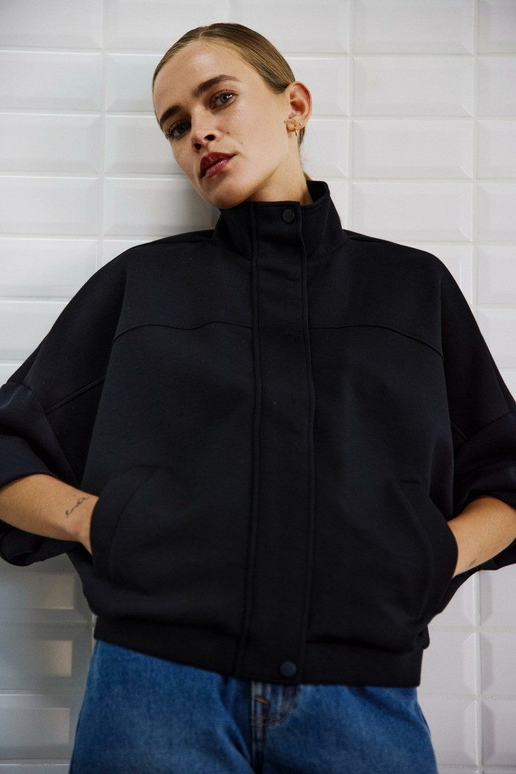 WithBlack Bomberjacke