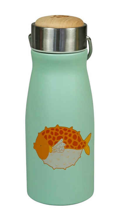 Capventure Trinkflasche The Zoo Edelstahl Kinder Isolierflasche Thermoskanne Thermosflasche