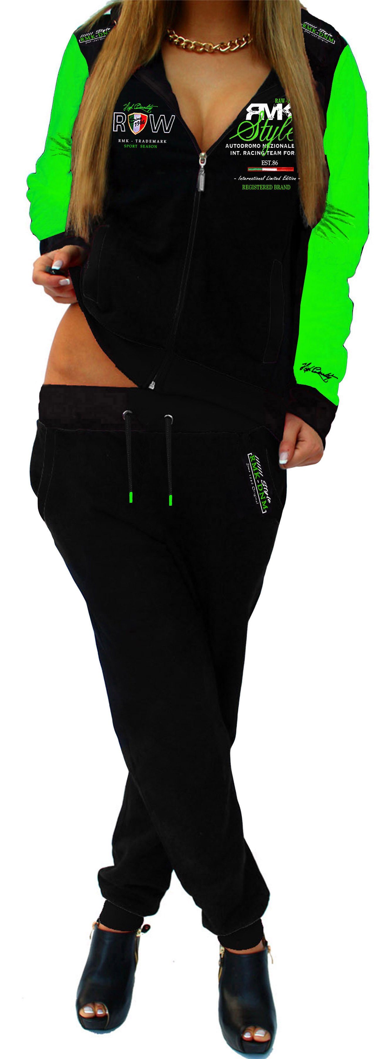 RMK Jogginganzug Damen Jogginganzug Sportanzug Streetwear günstig online kaufen