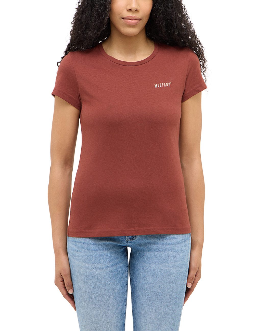 MUSTANG Kurzarmshirt Damen Style Loa