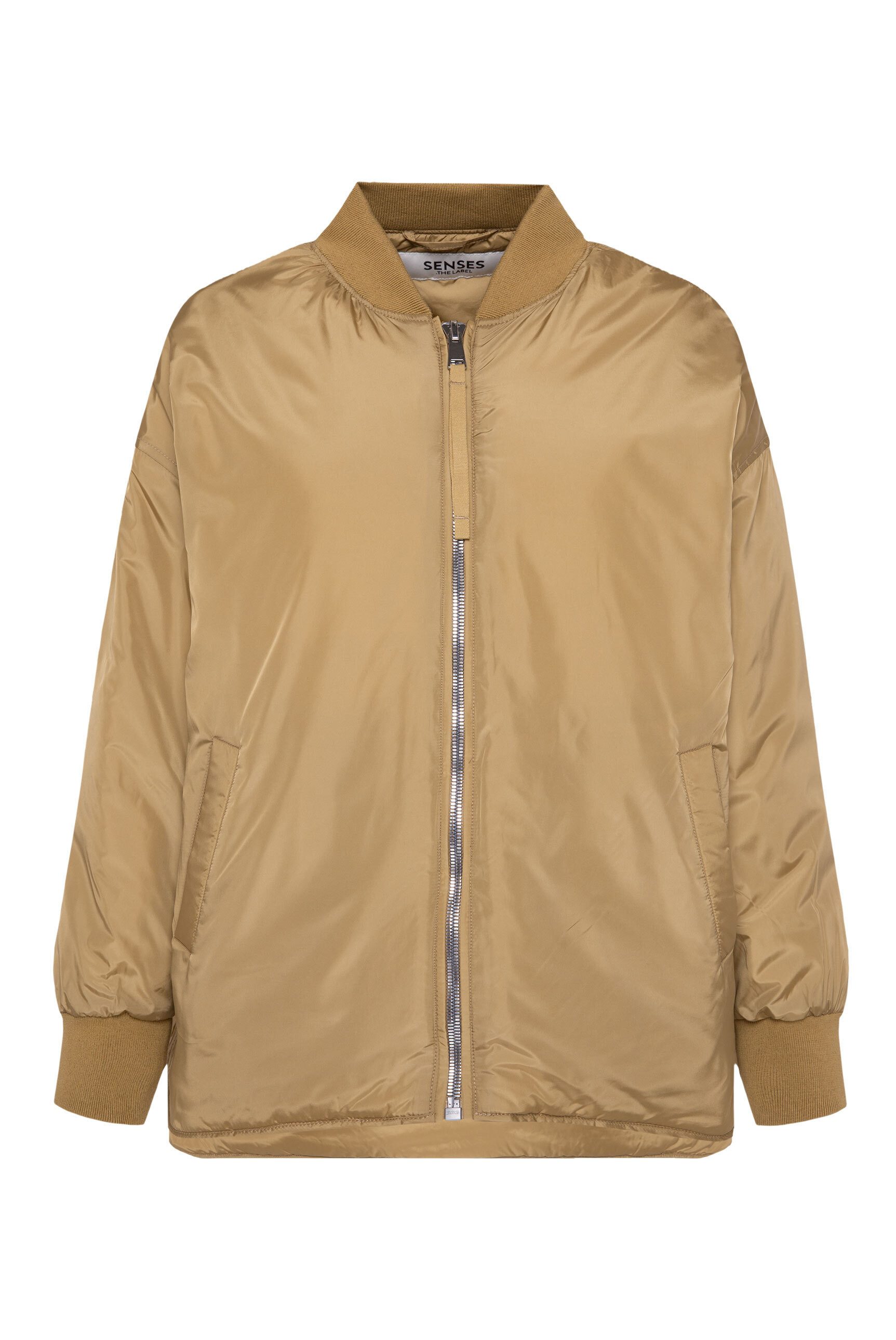 SENSES.THE LABEL Blouson mit Seitenschlitzen am günstig online kaufen