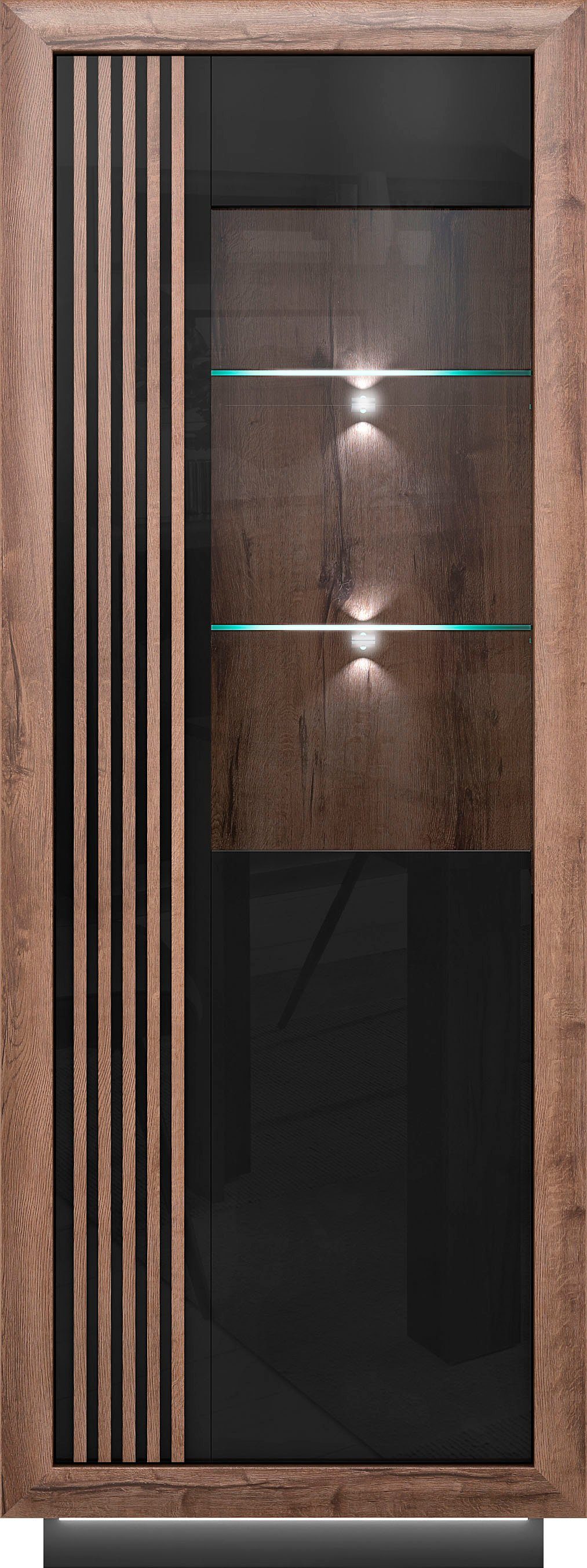 FORTE Highboard »Savona«, Höhe 197 cm, inkl. Beleuchtung-kaufen
