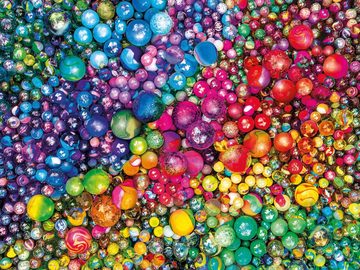 Clementoni® Puzzle Colorboom Collection, Marbles, 1000 Puzzleteile, Made in Europe, FSC® - schützt Wald - weltweit