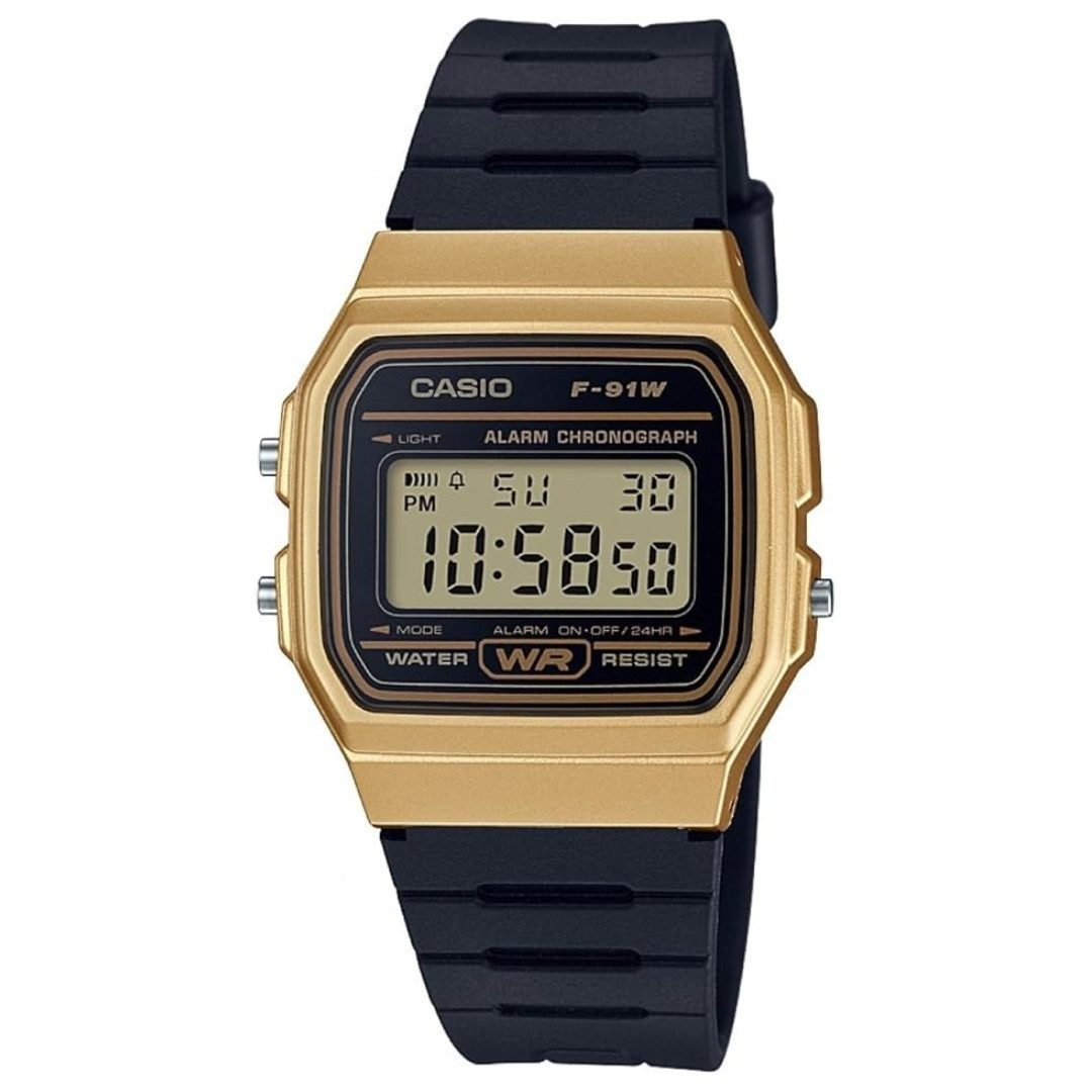 CASIO Digitaluhr Casio Armbanduhr F-91WM-9A Unisex