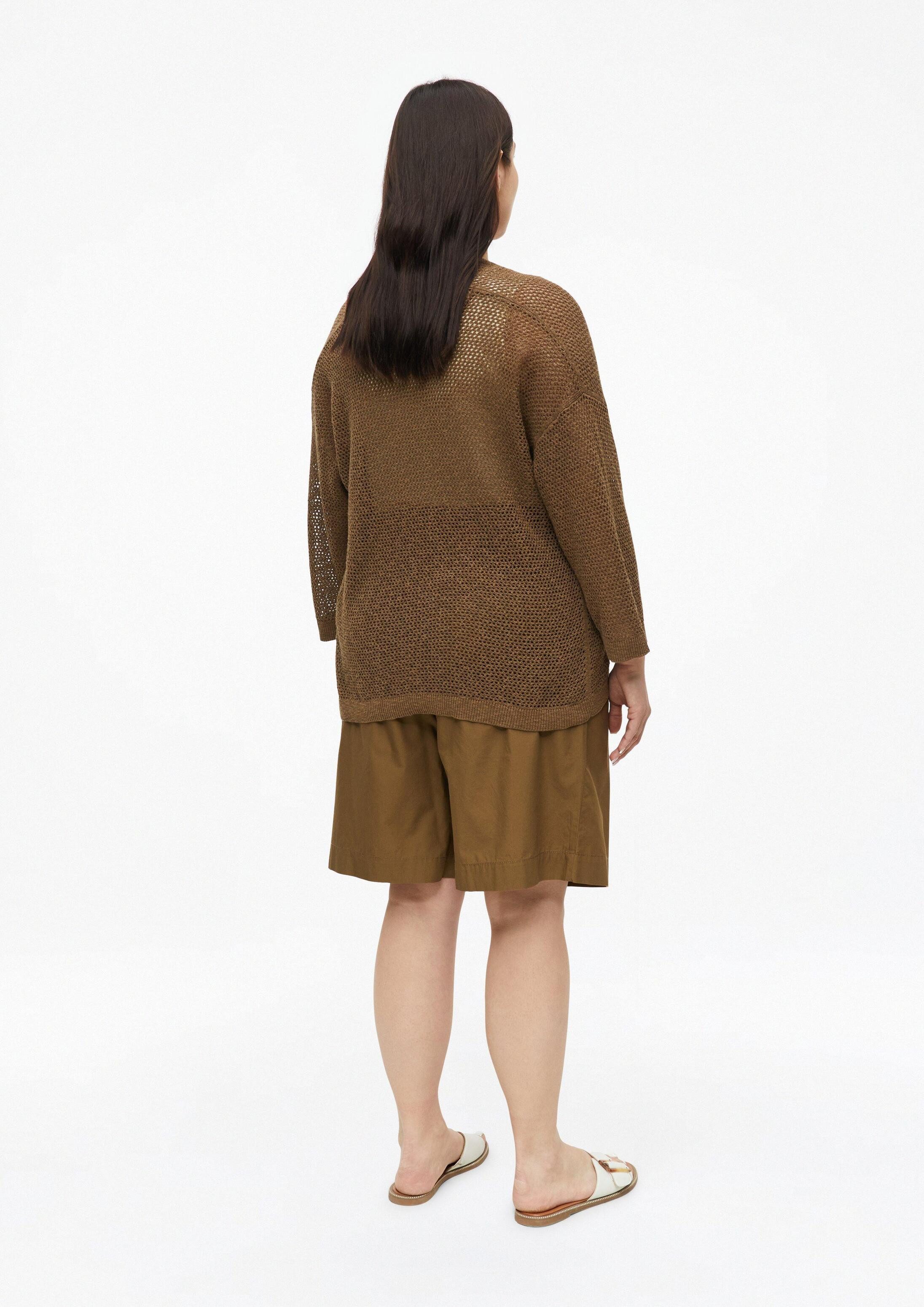 s.Oliver Cardigan Strickjacke Ajour-Strickjacke mit 3/4-Arm
