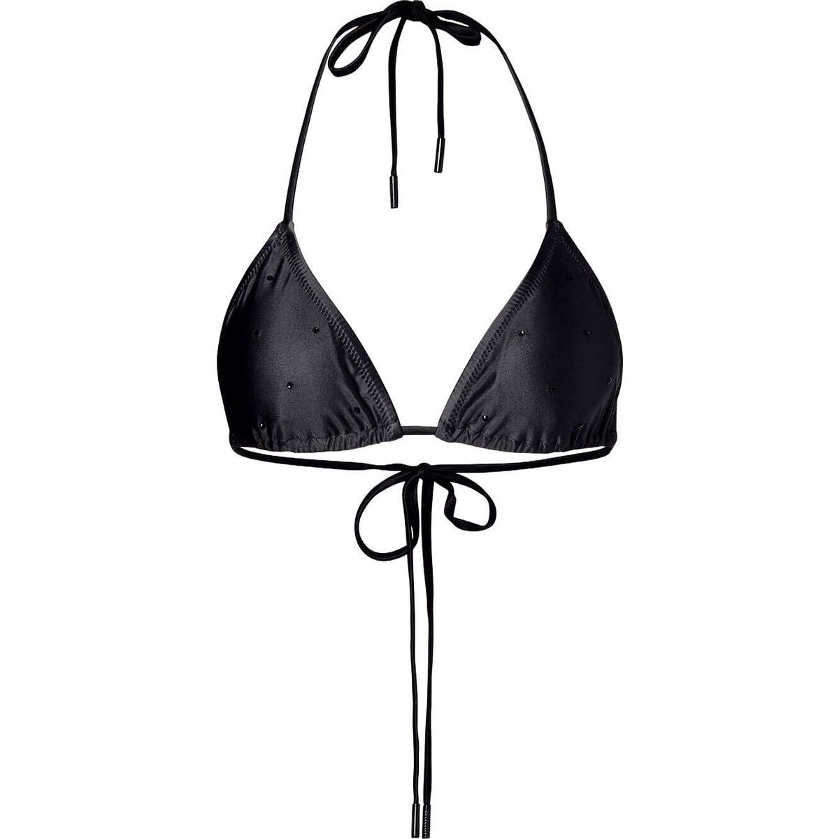 Goldbergh Badeanzug Velora Bikini top Elegantes Bikini-Oberteil mit Strasssteinchen, schnelltrocknend