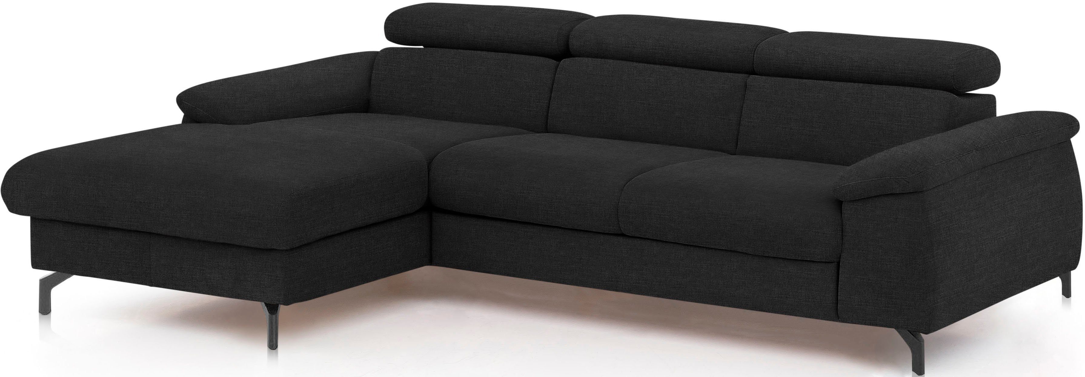 COTTA Ecksofa "Kitty L-Form", mit Kopfteilverstellung, wahlweise mit Bettfu günstig online kaufen