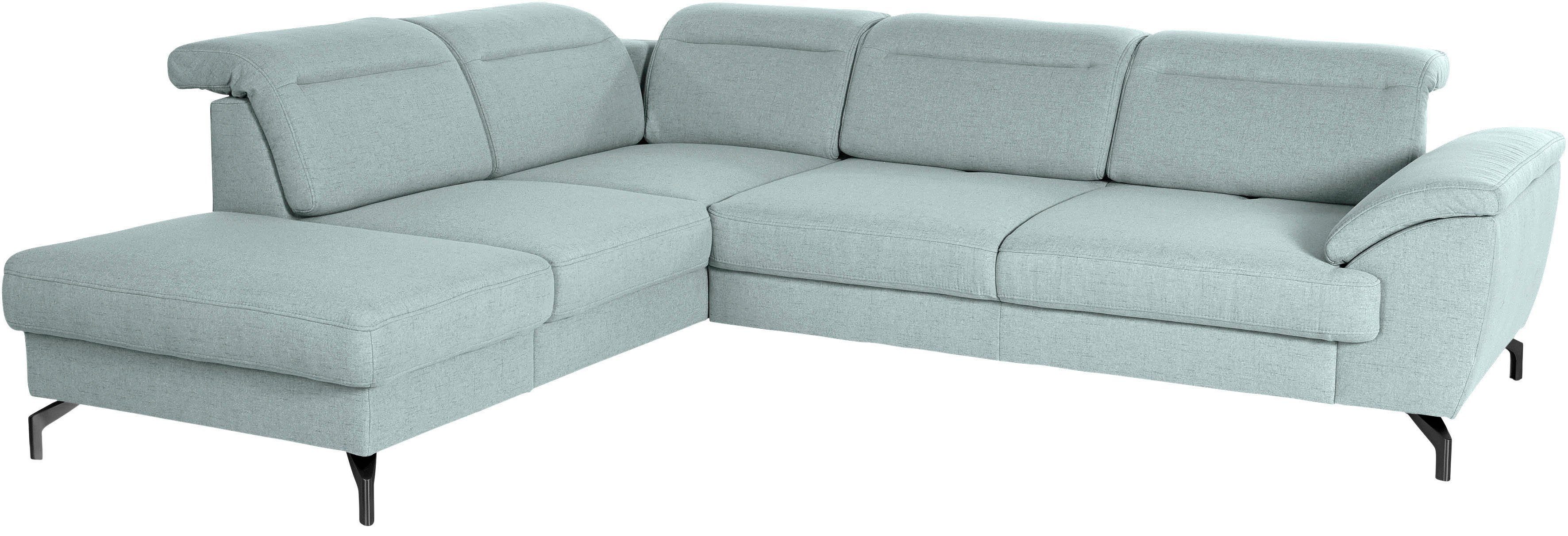 sit&more Ecksofa Percy L-Form, 12 cm günstig online kaufen