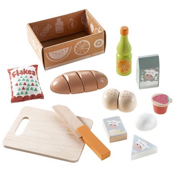 howa Spiellebensmittel, aus Holz, Spielzeug Zubehör für Kaufladen und Kinderküche 32 TLG.