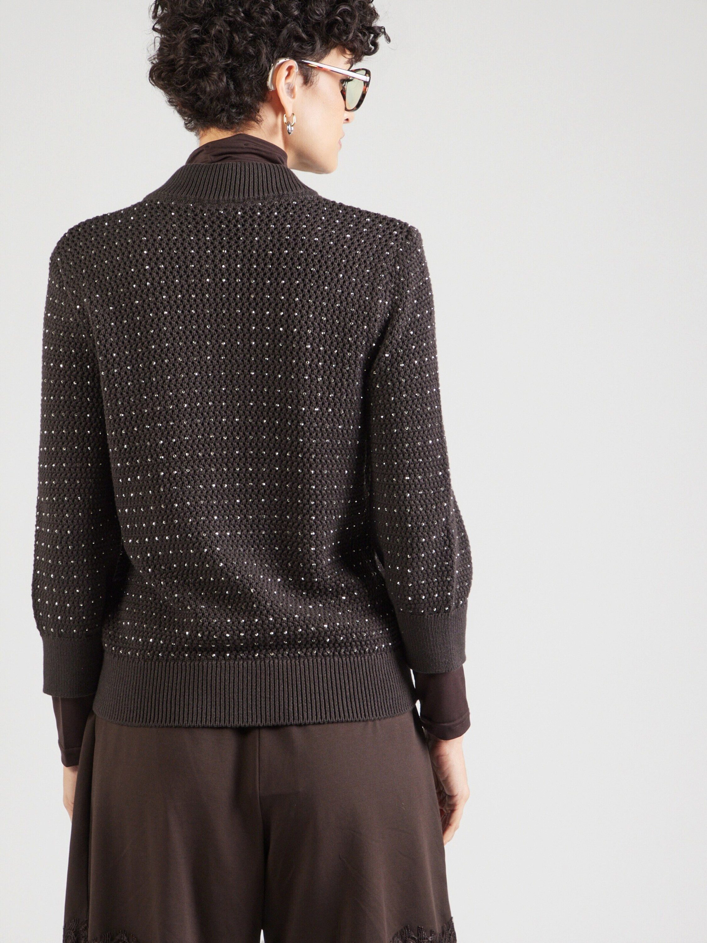 Monari Strickjacke (1-tlg) Ziersteine
