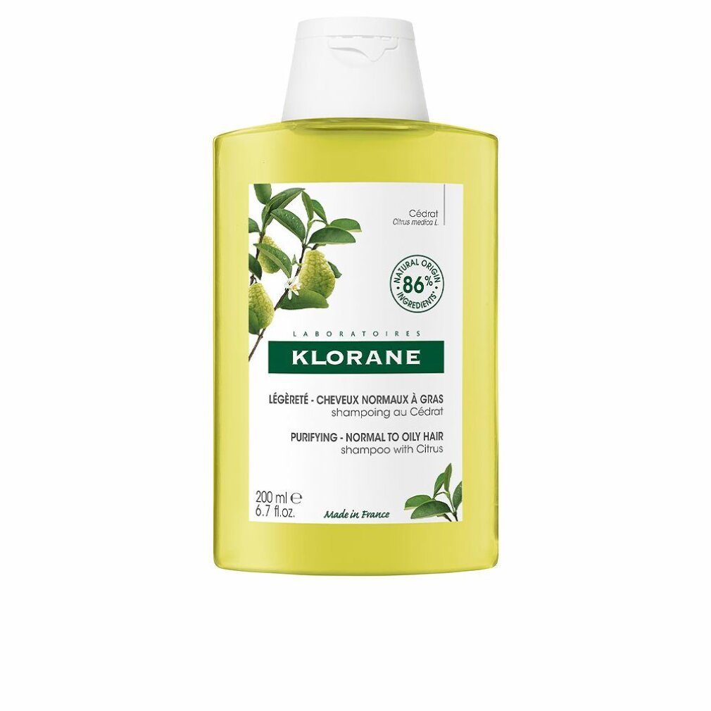 KLORANE Haarshampoo PURIFICANTE champú a la cidra 200ml