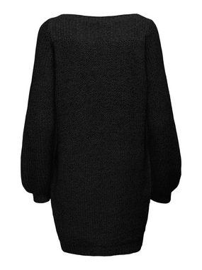 JACQUELINE de YONG Shirtkleid Langarm Strickkleid JDYWHITNEY MEGAN Boat Dress Pullover (lang) 3759 in Schwarz