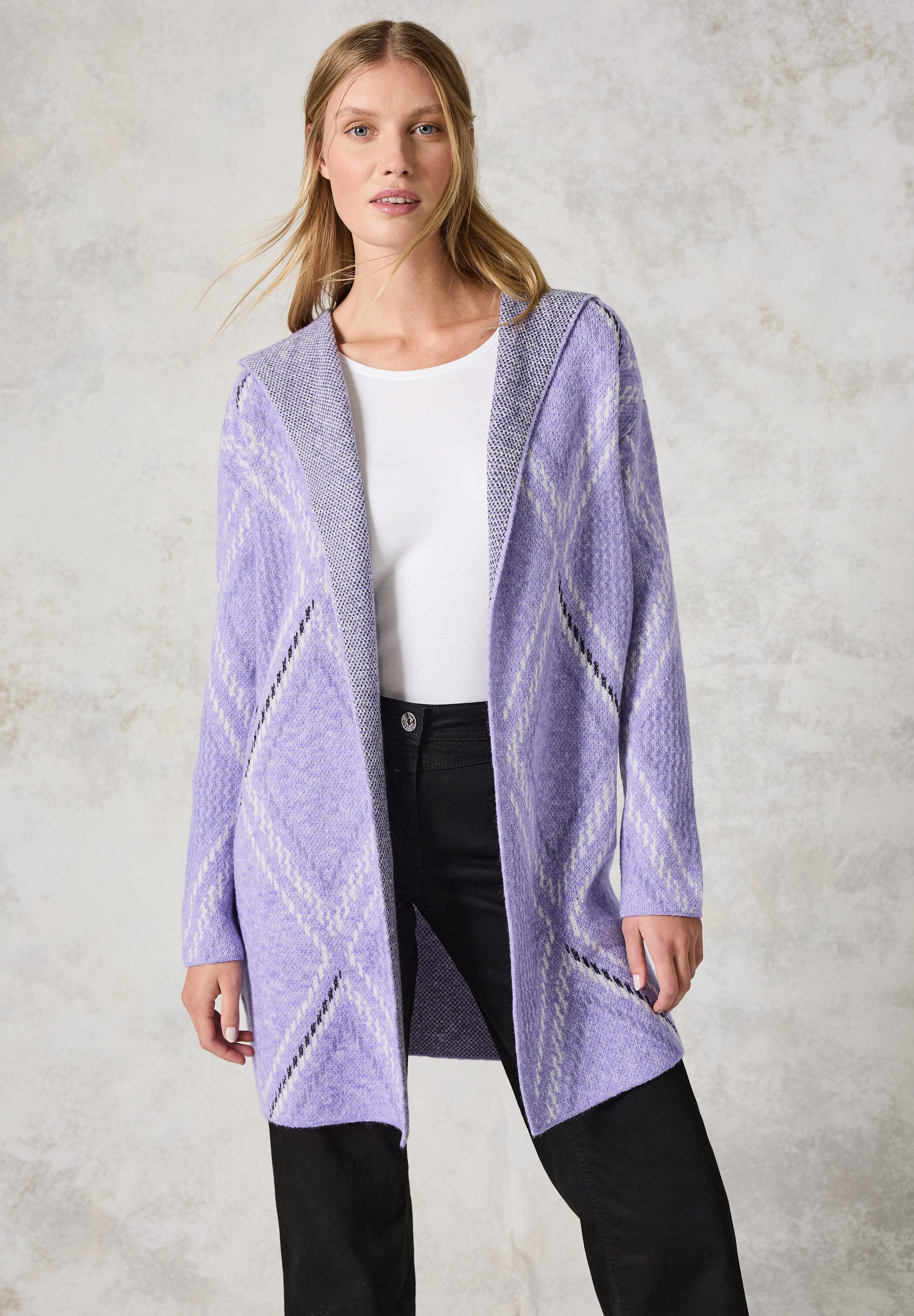 CECIL Cardigan mit grafischem Muster