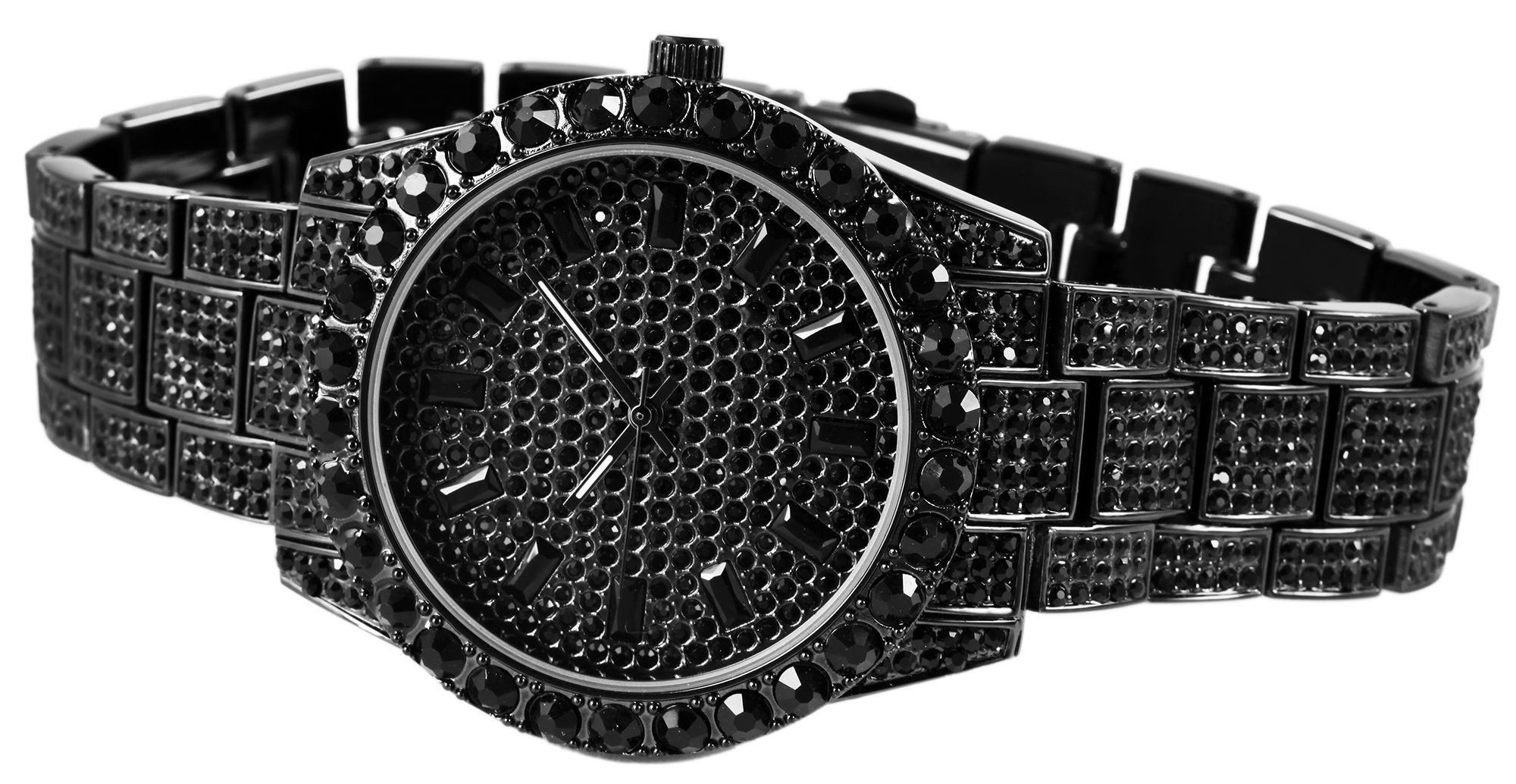 KingStar Quarzuhr Mineralglas, Damenuhr Metall