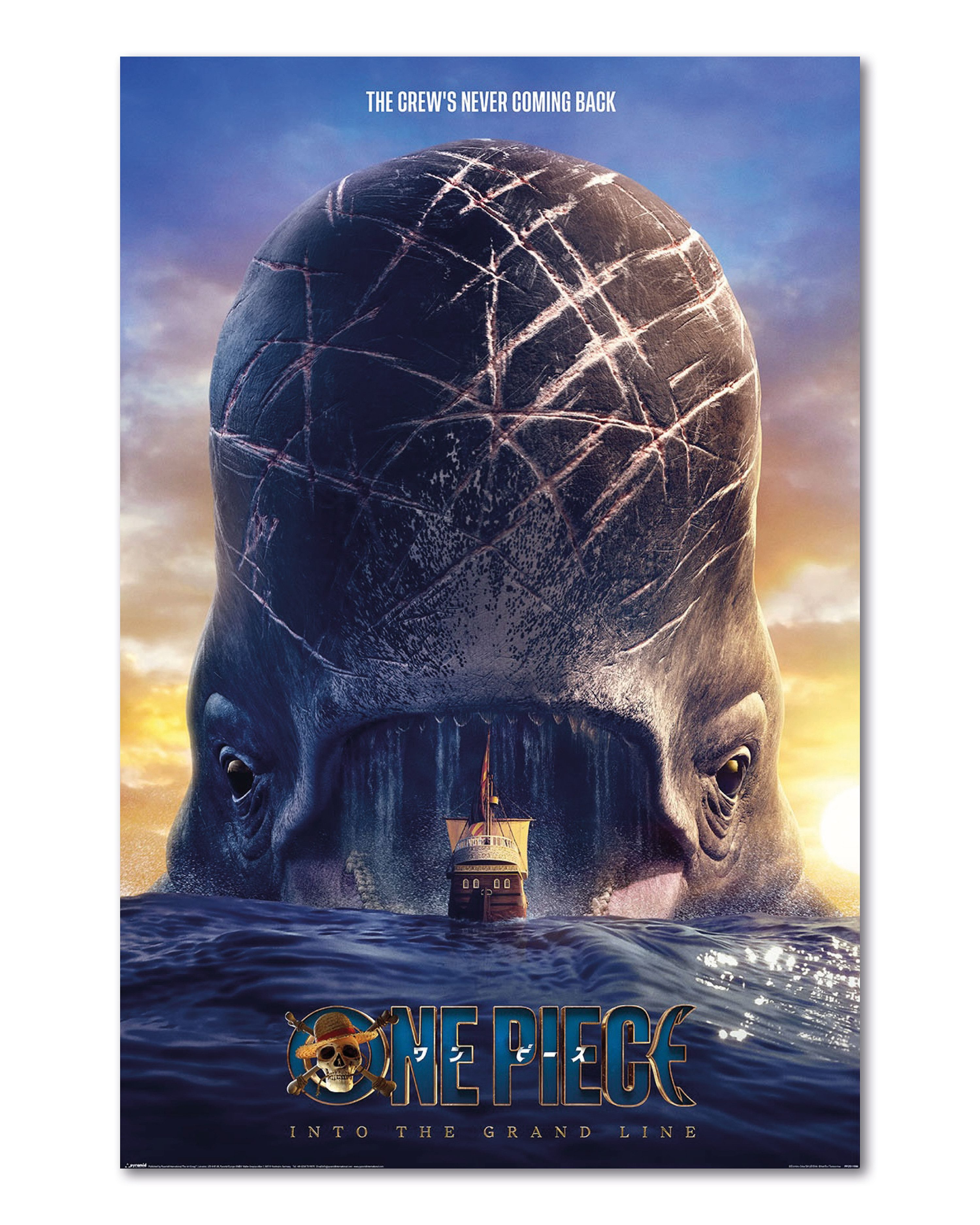 PYRAMID Poster One Piece Poster Laboon Into The Gand Line 61 x 91,5 cm