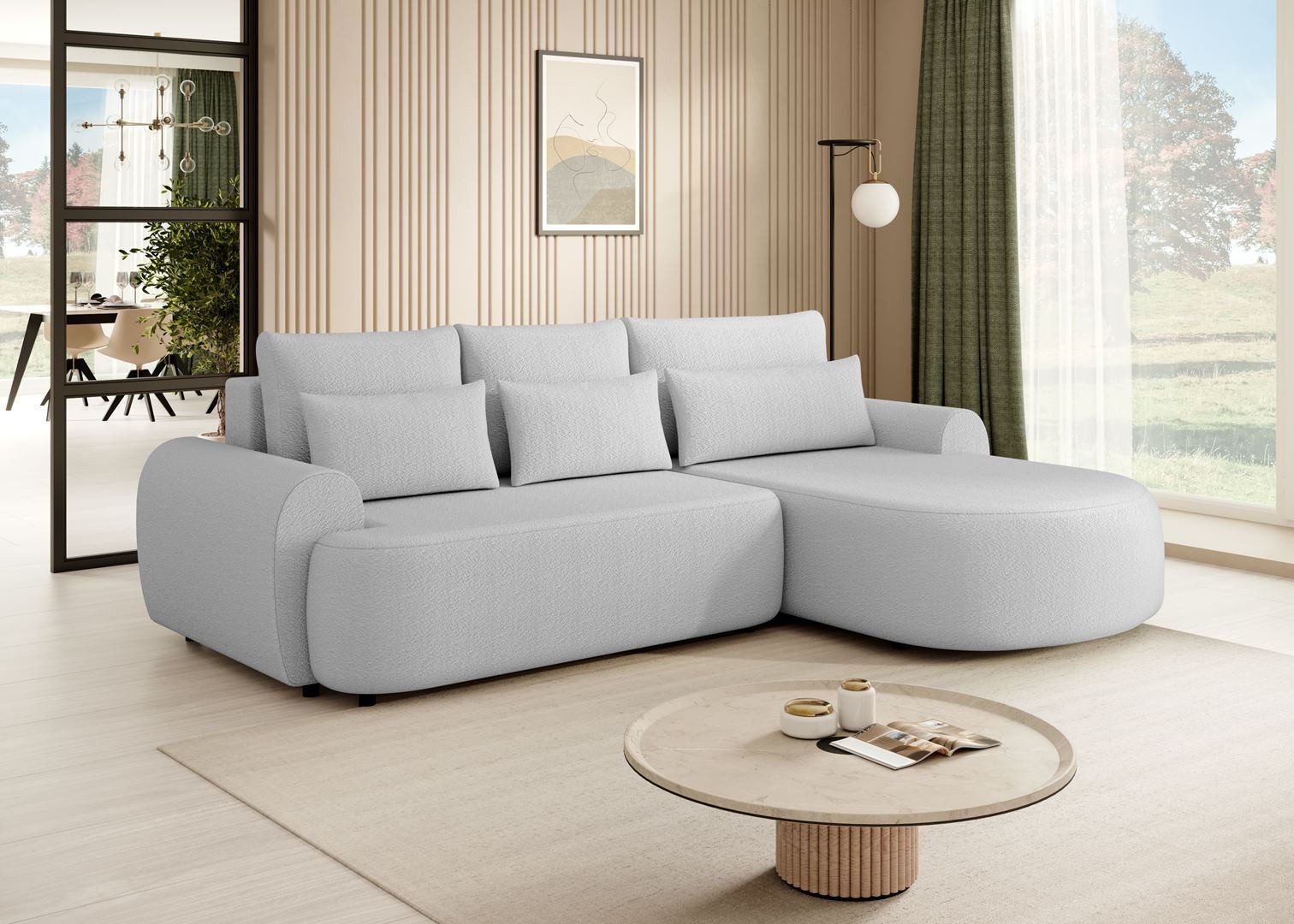 Beautysofa Ecksofa mit Schlaffunktion Olivio, mit günstig online kaufen