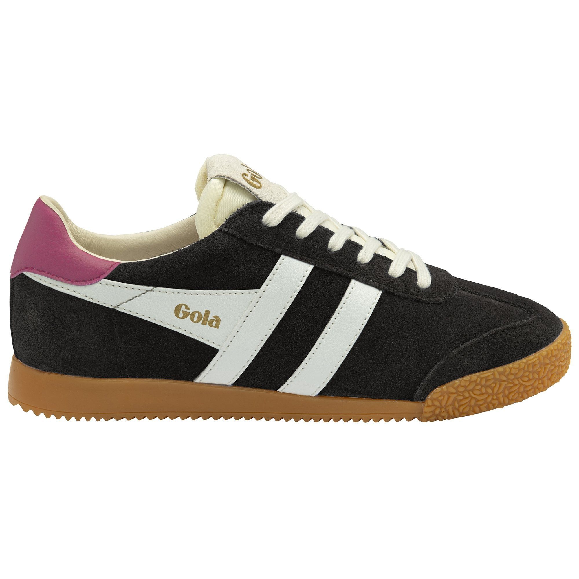 Gola Elan 2024 schwarz/weiss/fuchsia Damen Sneaker günstig online kaufen