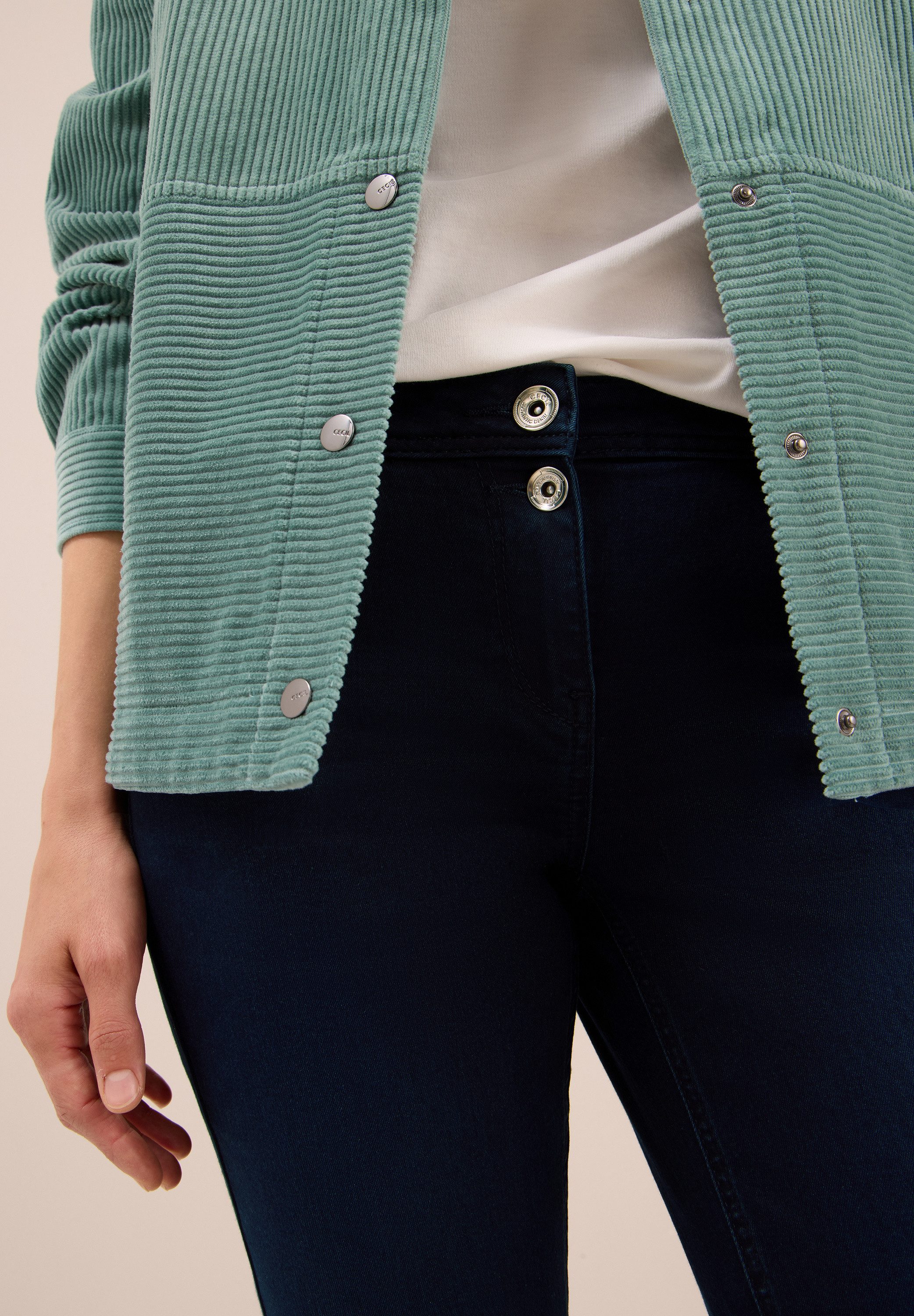 CECIL Regular-fit-Jeans Style Scarlett im Five-Pocket Style