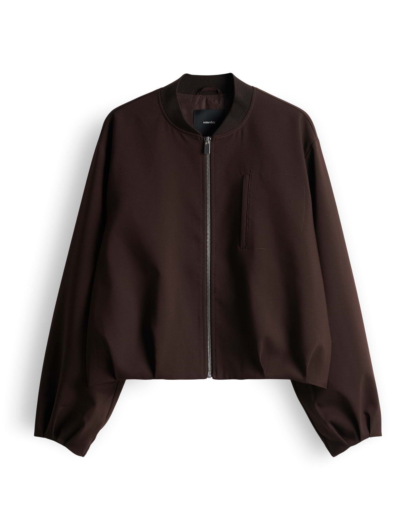 someday Jackenblazer NECILY Regular aus recyceltem Polyester Mix oversized, lockere Passform, Ballonärmel