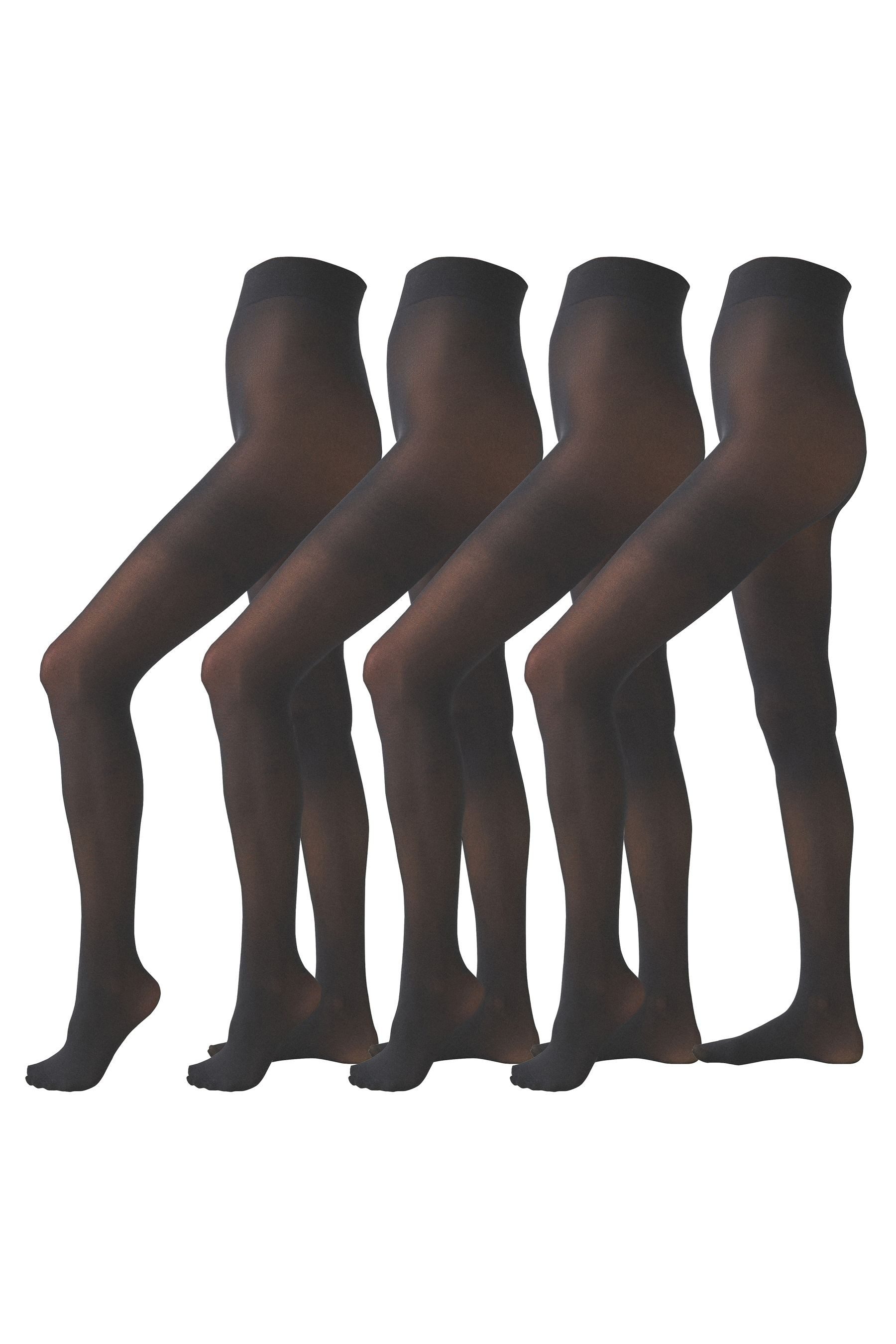 Next Strumpfhose Blickdichte Strumpfhosen 40 Denier, 4er-Pack (4 St)