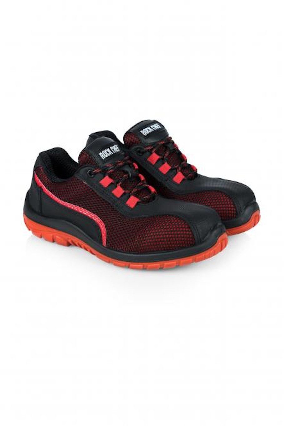 Karlowsky Fashion KARLOWSKY Unisex Sicherheitsschuh ROCK-CHEF®-Step6 Rot/Schwarz Sicherheitsschuh