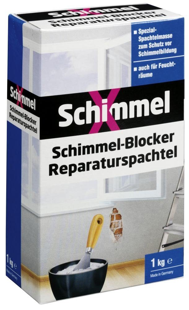 kg Schimmel X Reparaturspachtel Schimmel-Blocker Anti-Schimmel-Grundierung 1 Schimmel X