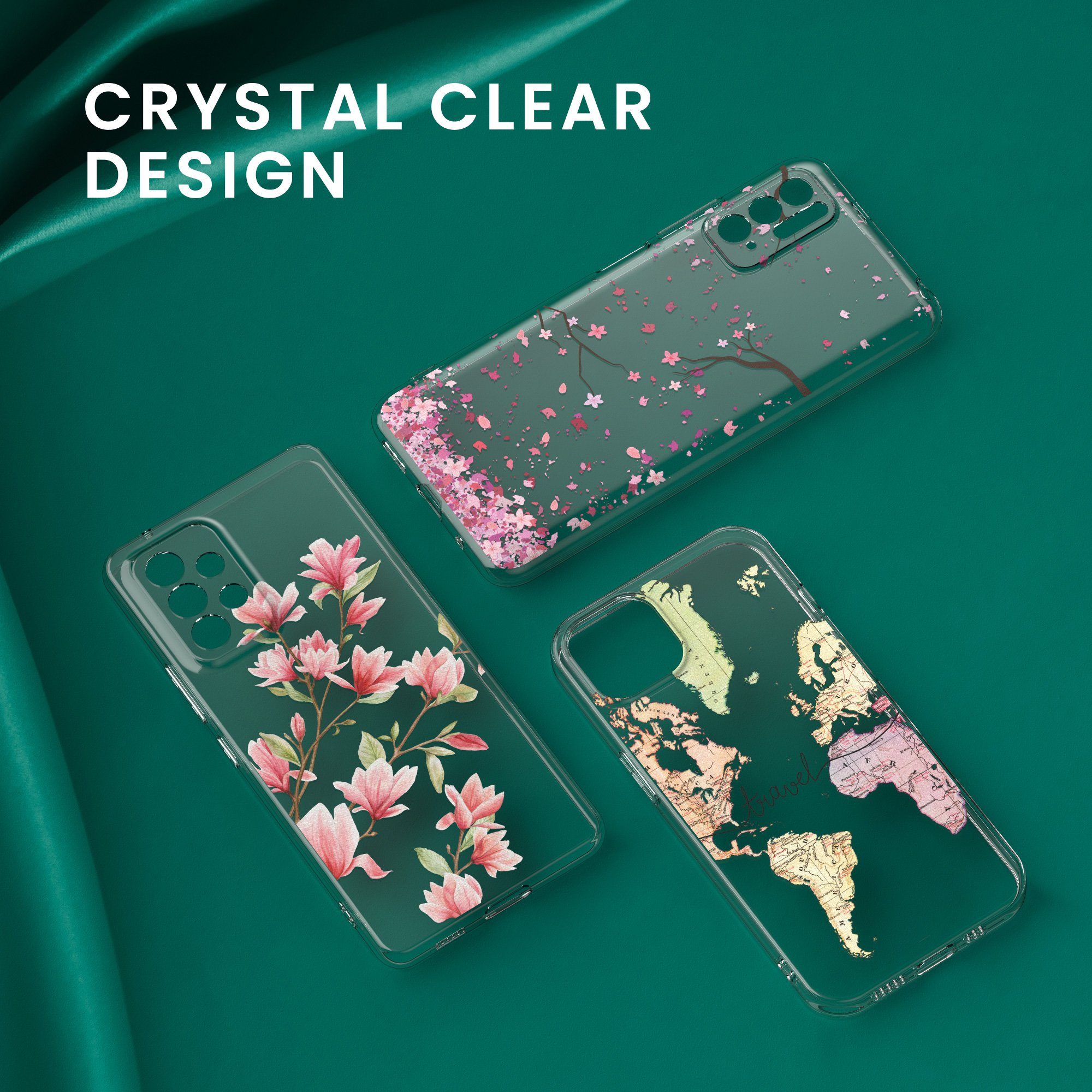 kwmobile Handyhülle Case für Samsung Galaxy A16 5G, Hülle Silikon transparent - Silikonhülle – Bild 4 von 5
