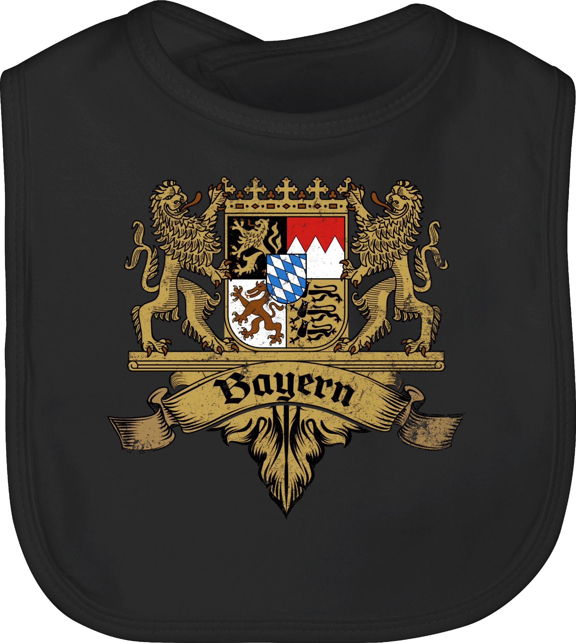 Freistaat Bayern Aufnäher 50x70 Mm – Bügelbar & Nähbar, Besticktes Staatswappen Für Lederhose & Hemd