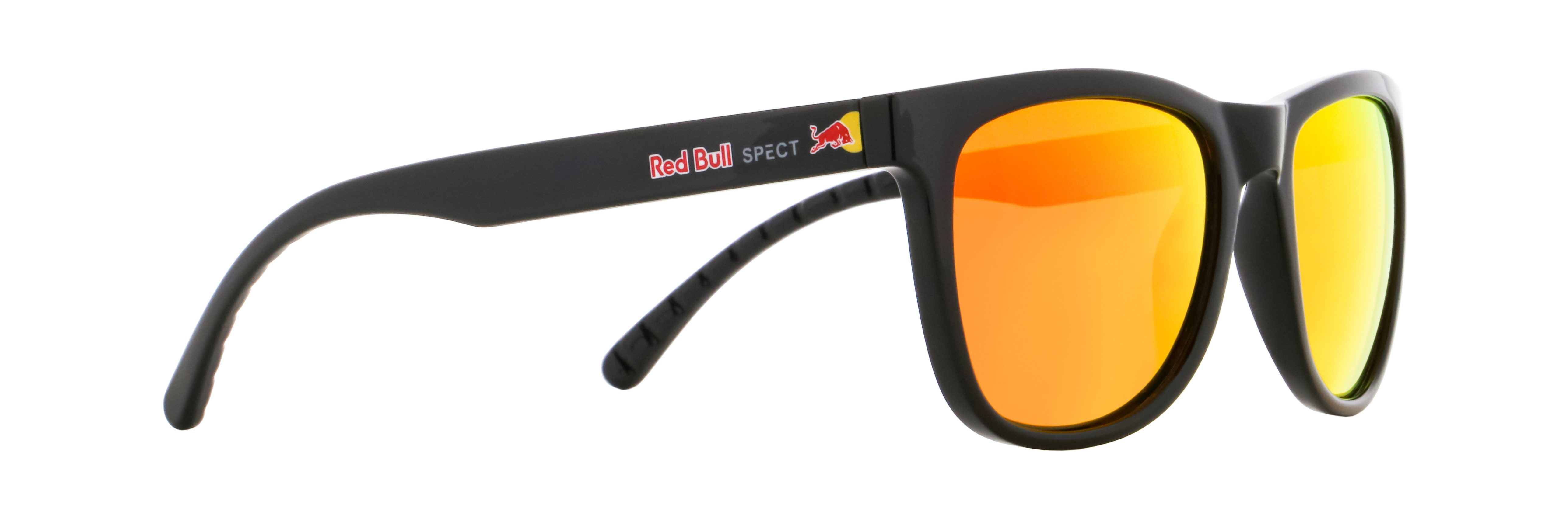 Red Bull SPECT Eyewear Sonnenbrille Red Bull Spect ECOS-003P Unisex Sonnenbrille – UV400 Schutz, Schwarz