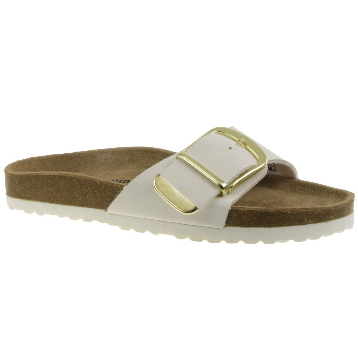 piece of mind. Piece of Mind Pantolette Tiefenfussbett Leder weiß EUR 40 Pantolette