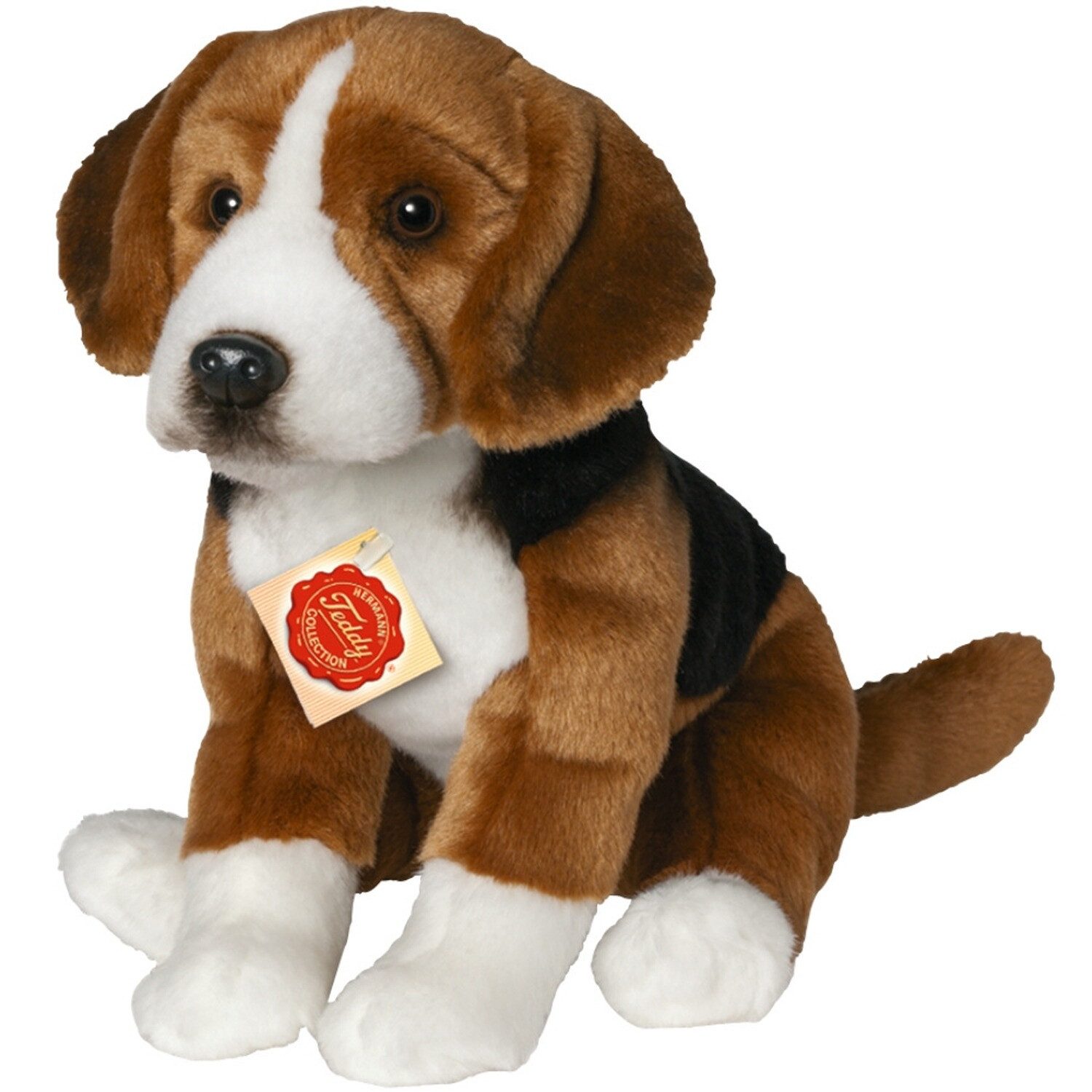 Teddy Hermann® Kuscheltier Plüschtier Beagle sitzend, günstig online kaufen