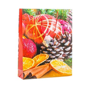 KOVA Geschenkbox Geschenktüte X-mas Weihnachten JUMBO Geschenktasche 1,80€/Stück (6 St)