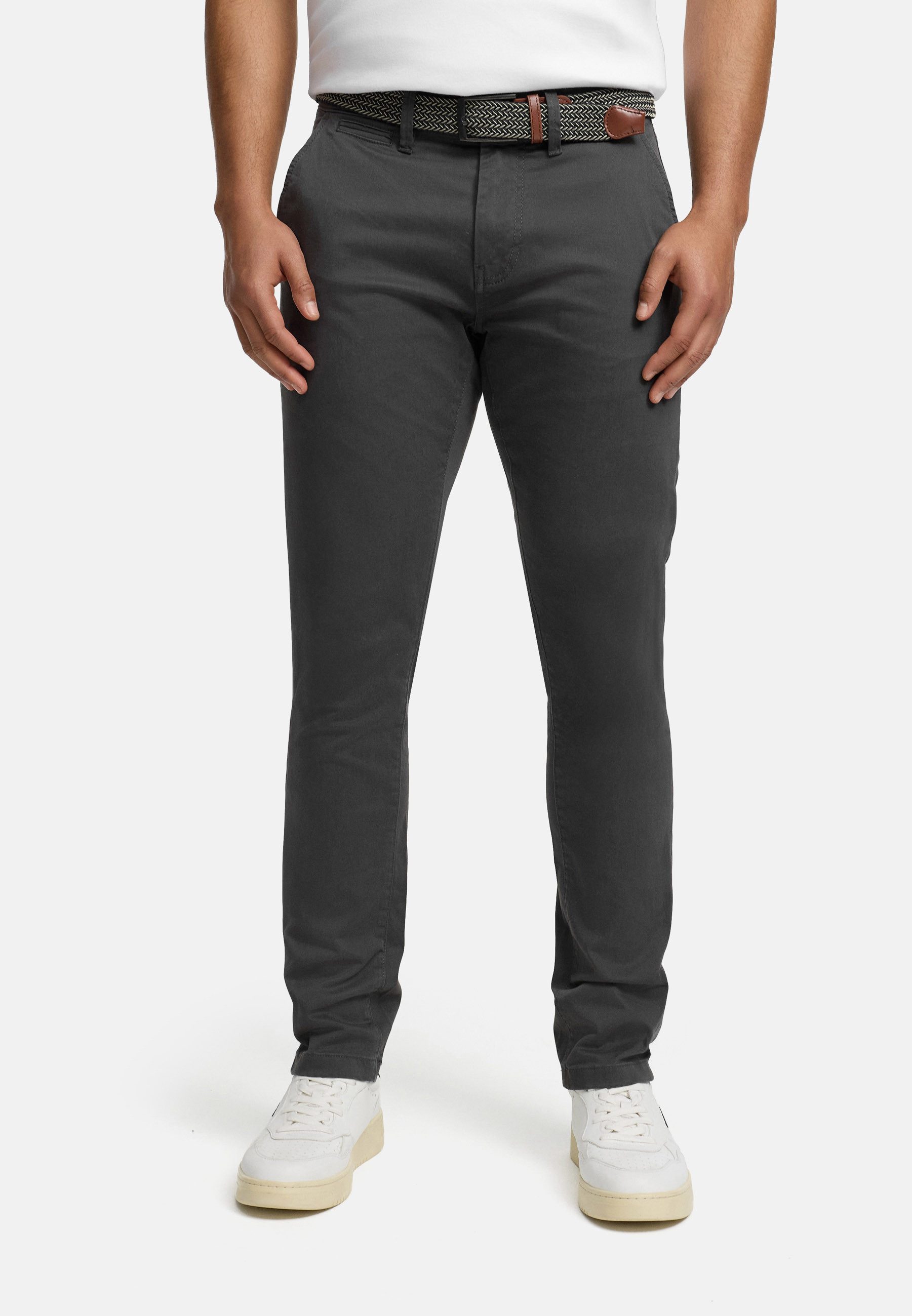 Indicode Chinohose Herren Eary Chino Hose Herrenhose aus elastischer Baumwo günstig online kaufen