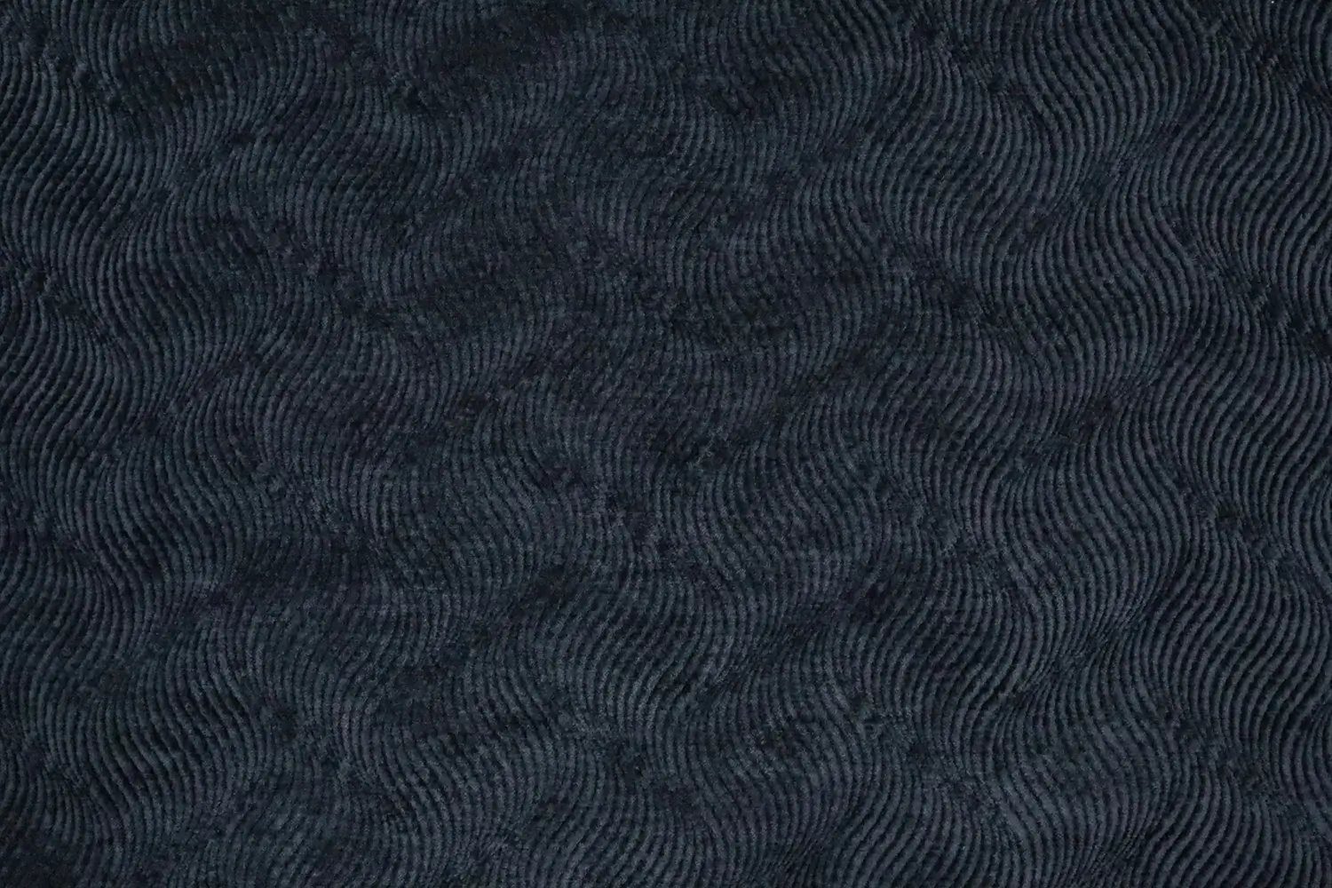 Stofferia Stoff Polsterstoff Chenille Geprägt Canova Schwarz, Meterware