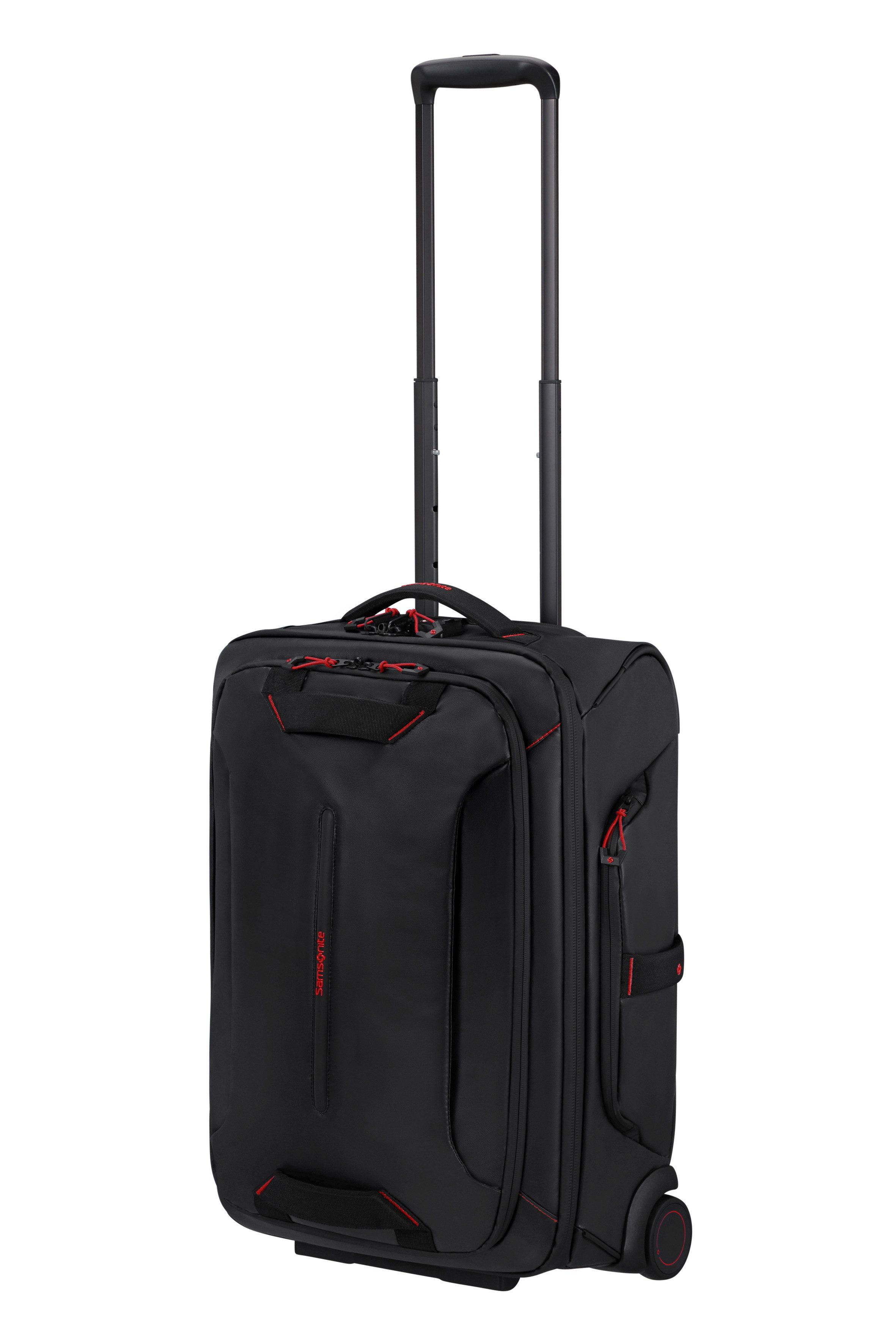 Samsonite Weichgepäck-Trolley ECODIVER 55 - 2 Rollen, 2 Rollen, mit zwei Tragegriffen, Innenraum mit Packgurten und Netzfach
