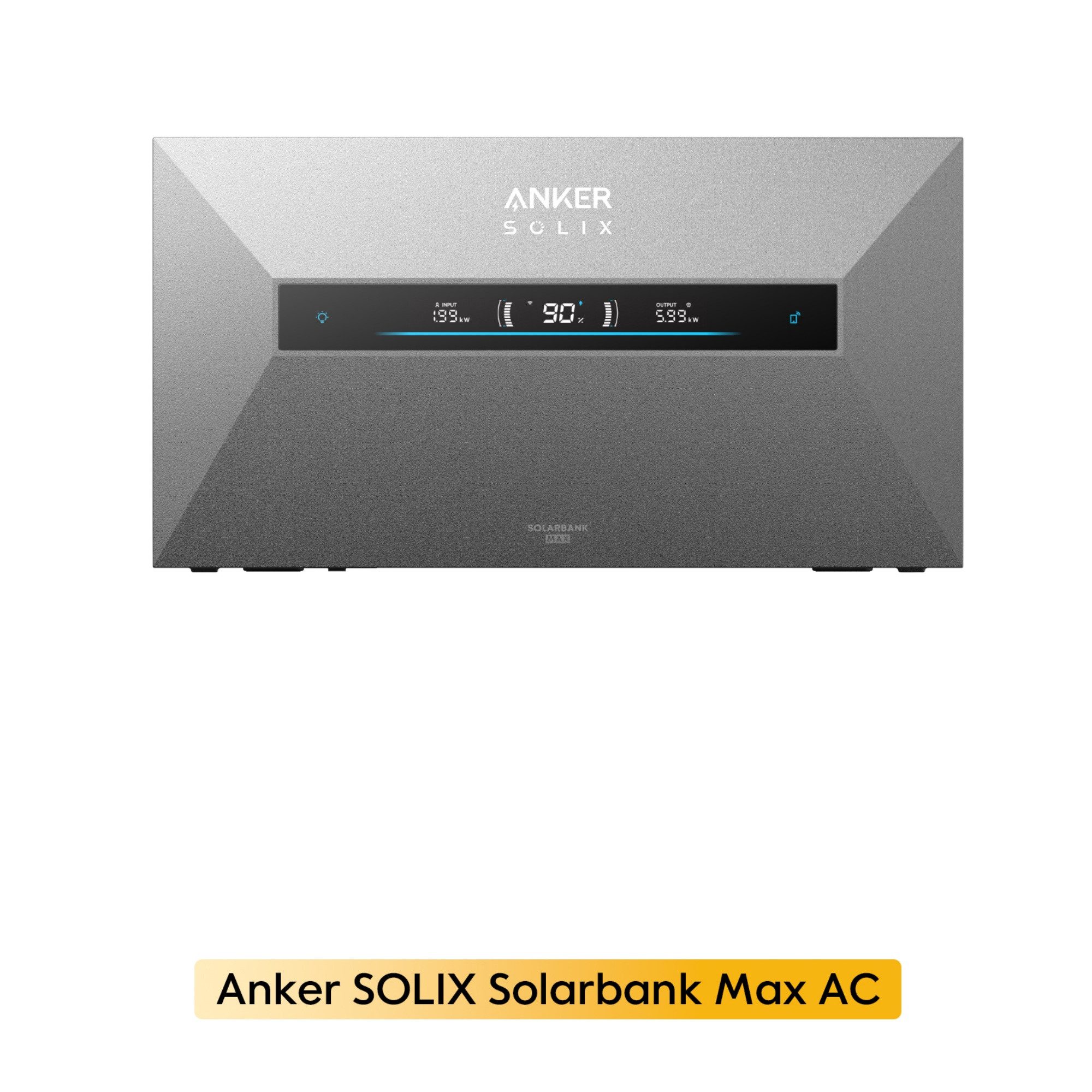 Anker Balkonkraftwerk Anker SOLIX Solarbank MAX AC 7kWh erweiterbar bis 42kWh, 3500 W, (integrierter 3680W Notstromfunktion, mit 1x/2x/3x/4x/5x Anker SOLIX BP7000 Erweiterungsakkus (optional)